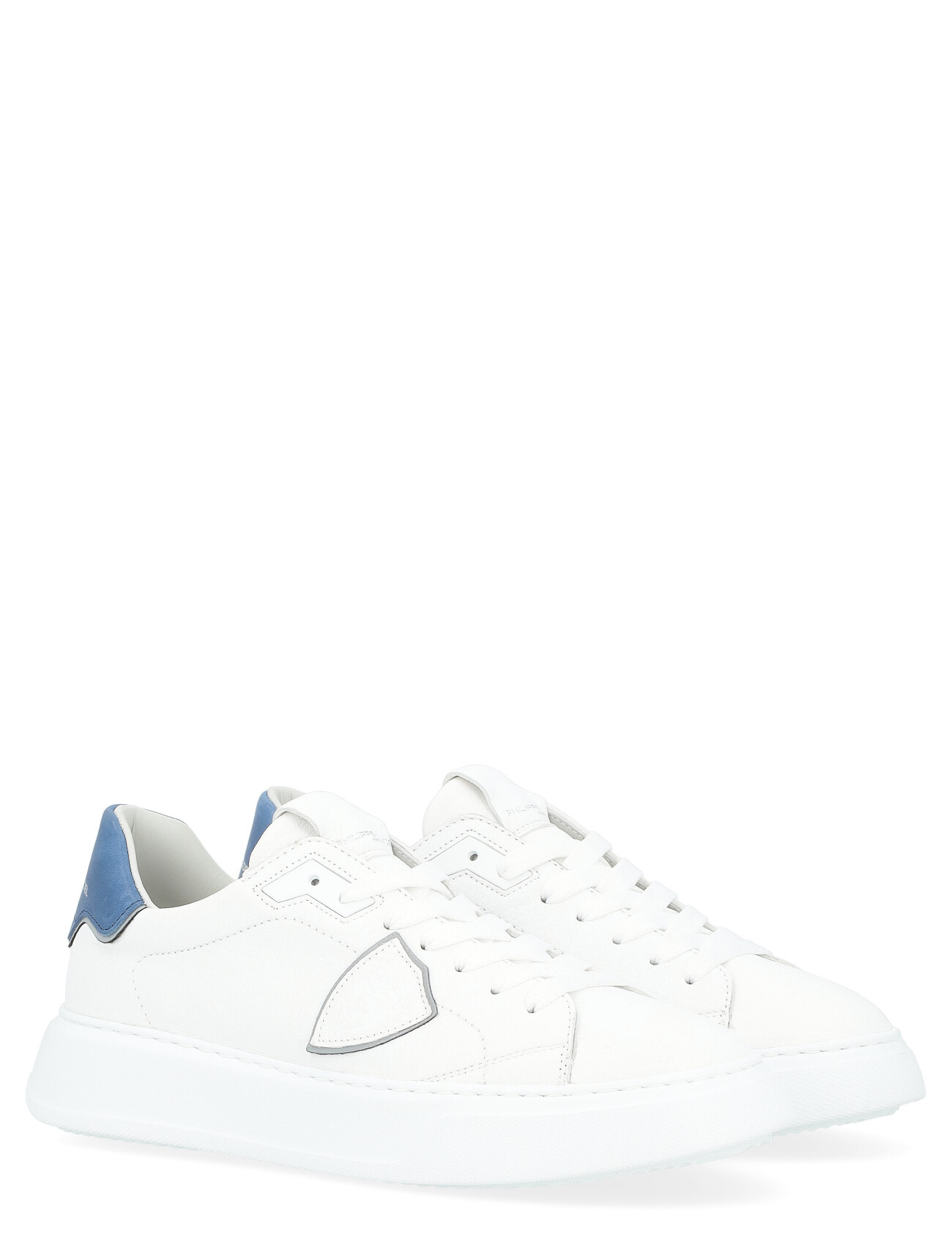 Philippe Model Temple sneakers Philippe Model white and blue