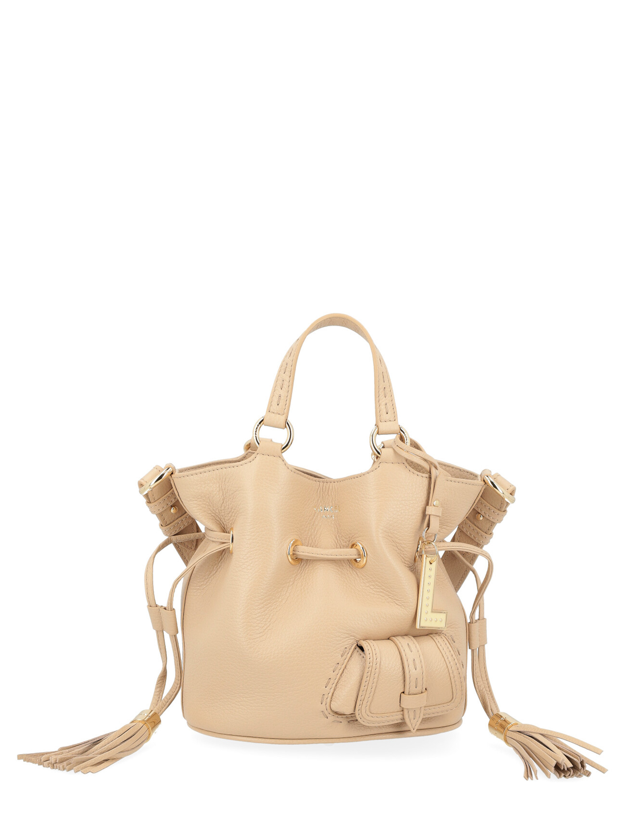 Lancel Premier Flirt S Bucket Bag en piel cappuccino