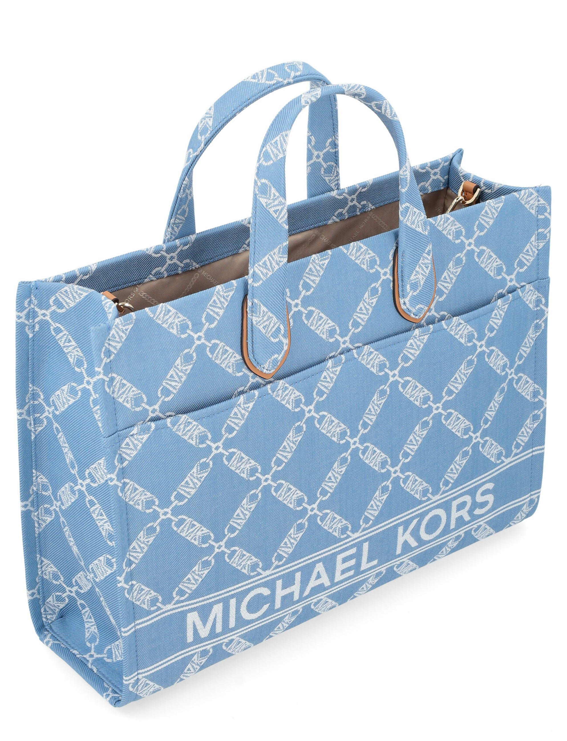 トートバッグ Michael Kors Michael Kors Gigi Denim Tote Bag 30R4G3GT3U DEN Tote bag Michael Kors Gigi jacquard denim