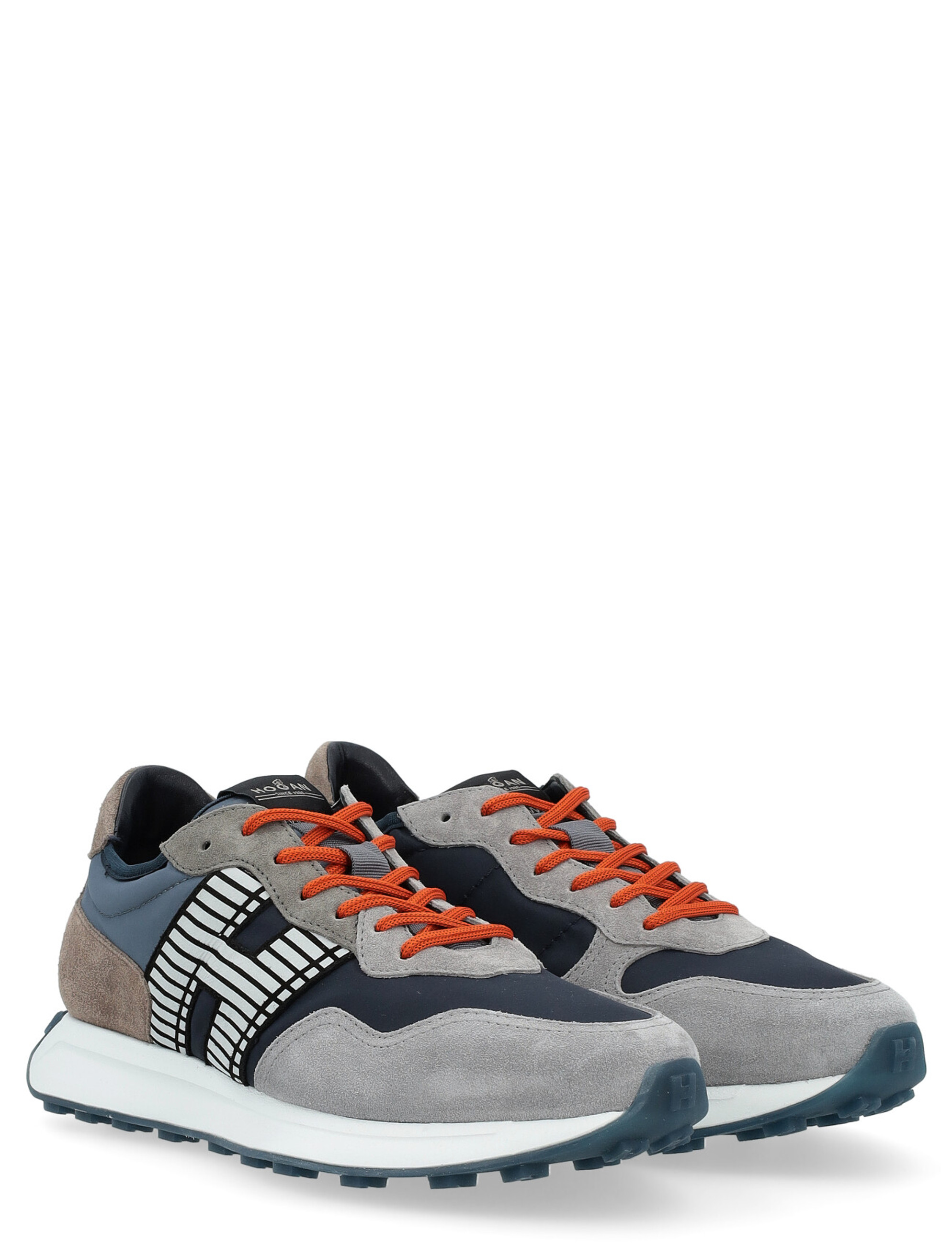 Sneaker Hogan H601 gray and blue