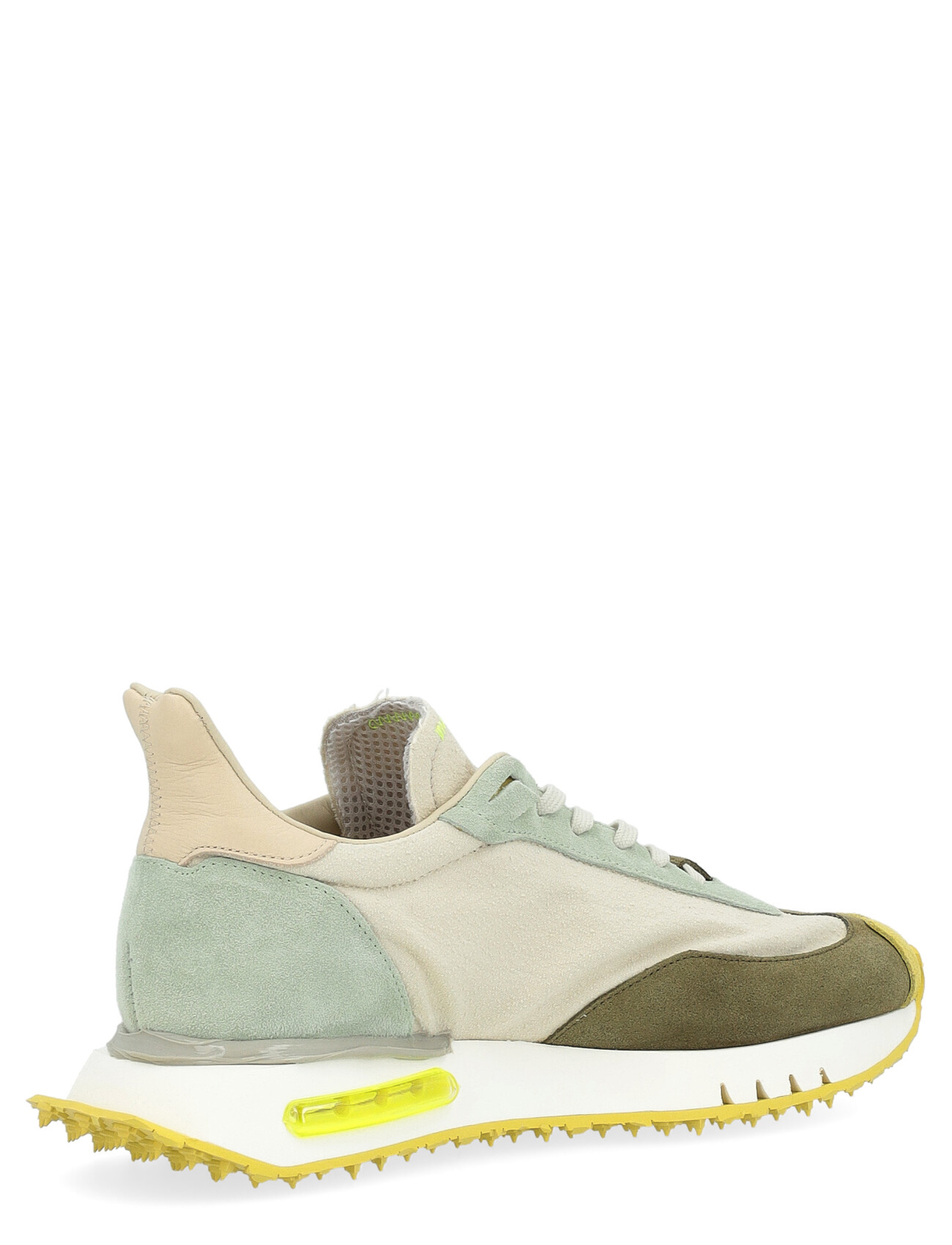 スニーカー Bepositive F4WORACE01/SUE Sneakers Space Race - Suede Mix + Sneaker BePositive Space Race in suede e canvas blu e grigio