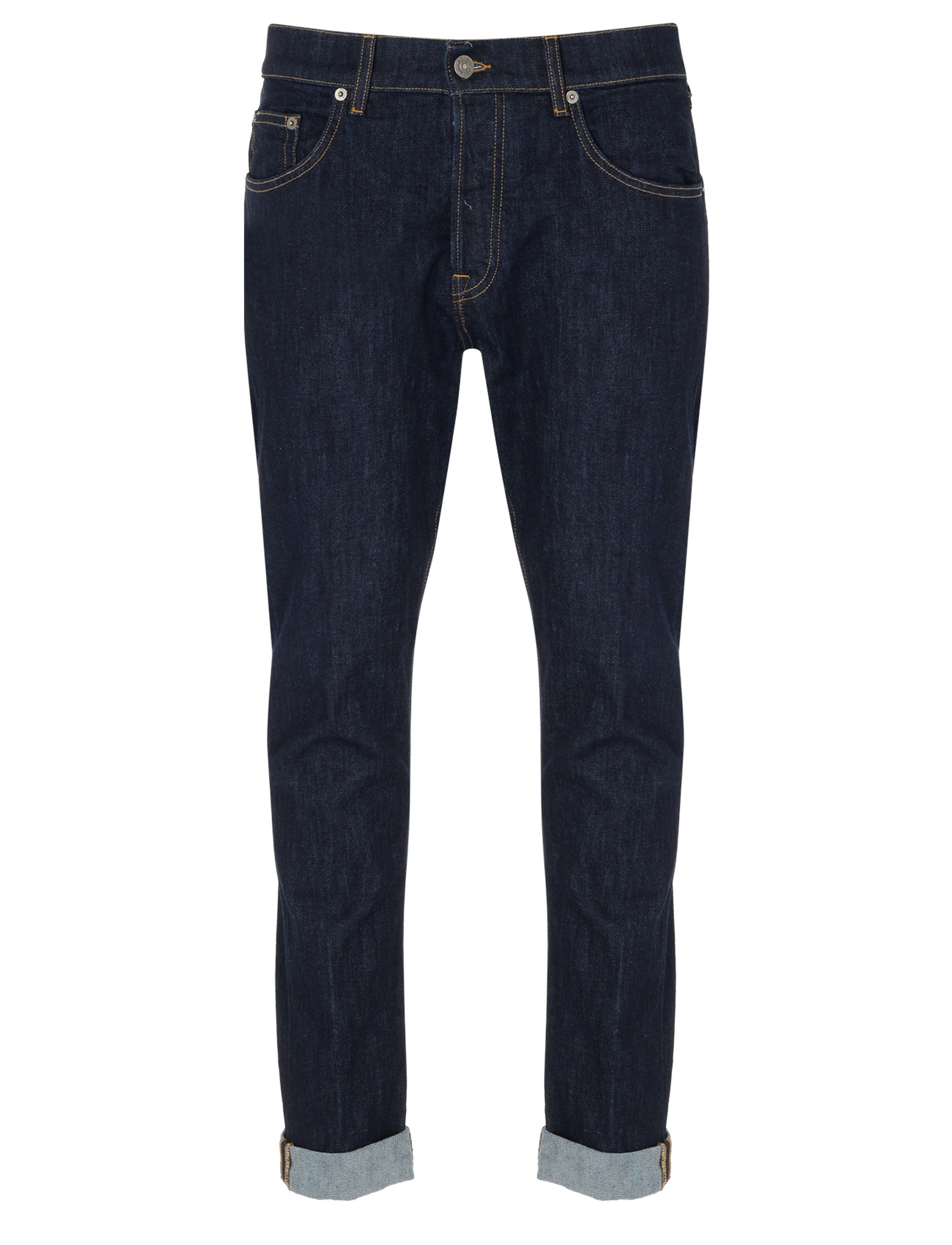 Jeans Dondup Icon Regular in dark blue stretch denim