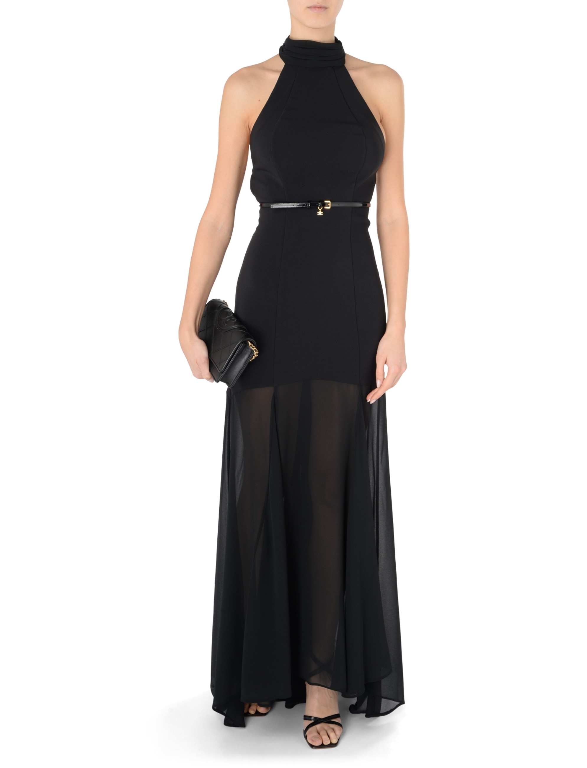 スーツ・フォーマル・ドレス Elisabetta franchi dress Dress Nero Elisabetta Franchi - Le Follie Shop