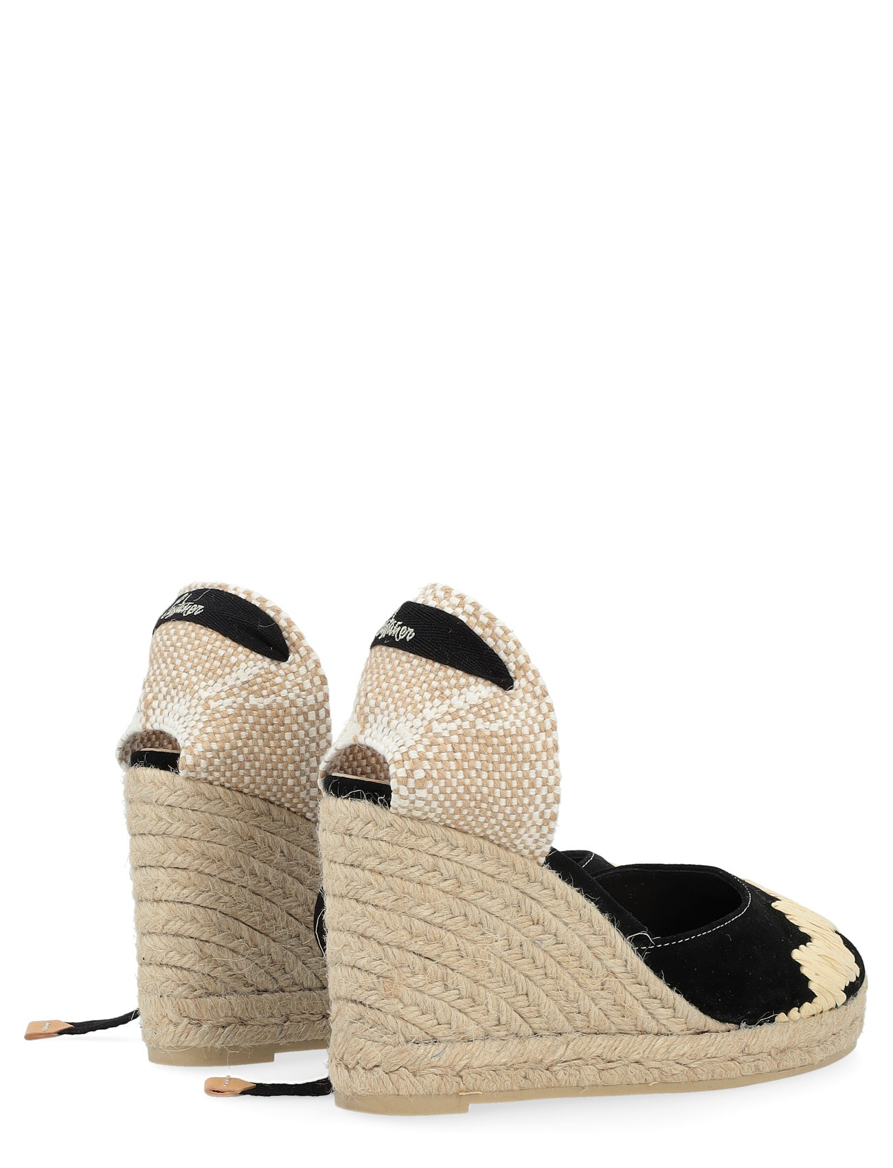 Castañer Cande espadrilles in suede and raffia
