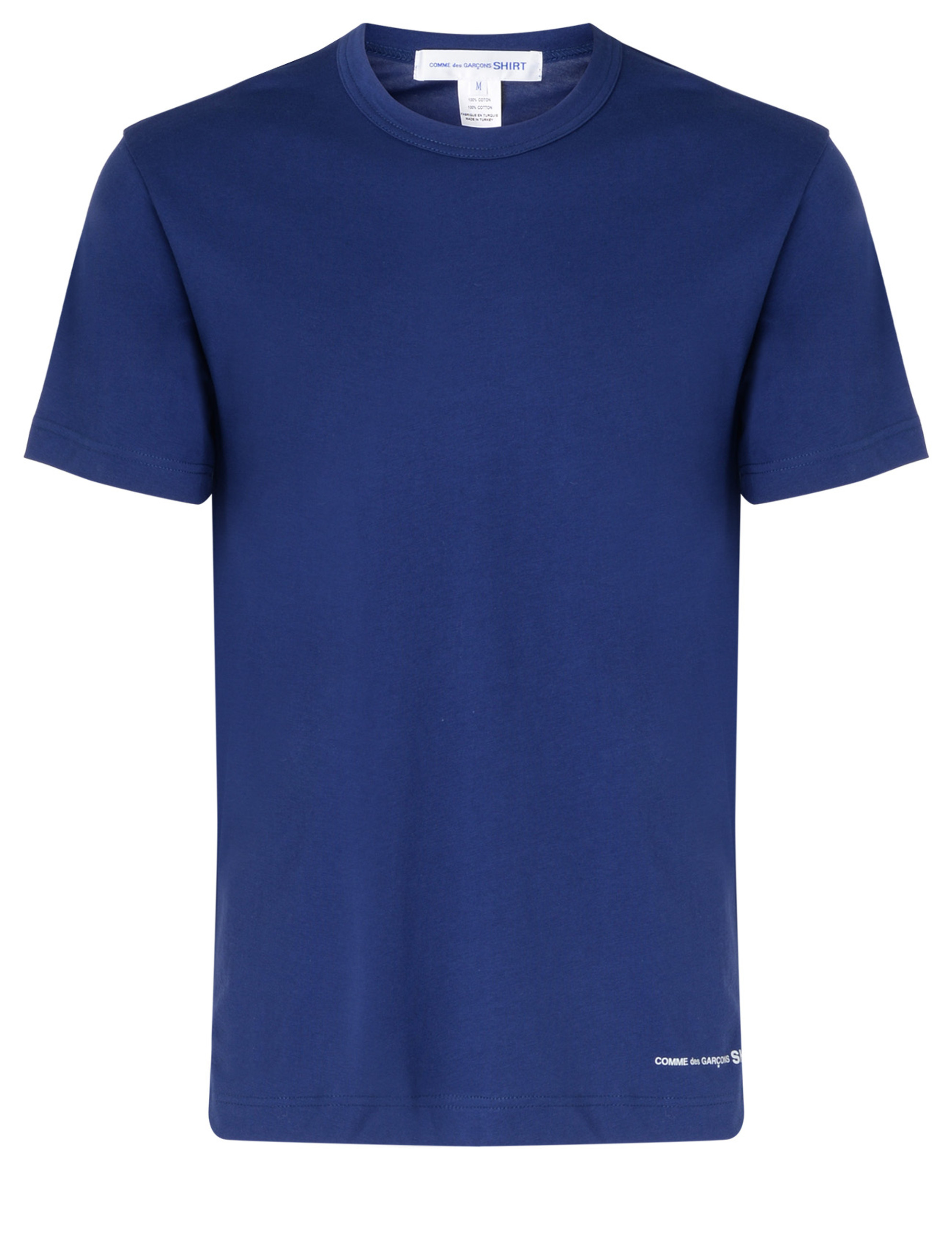 T-shirt Comme des Garçons Shirt cotton blue color