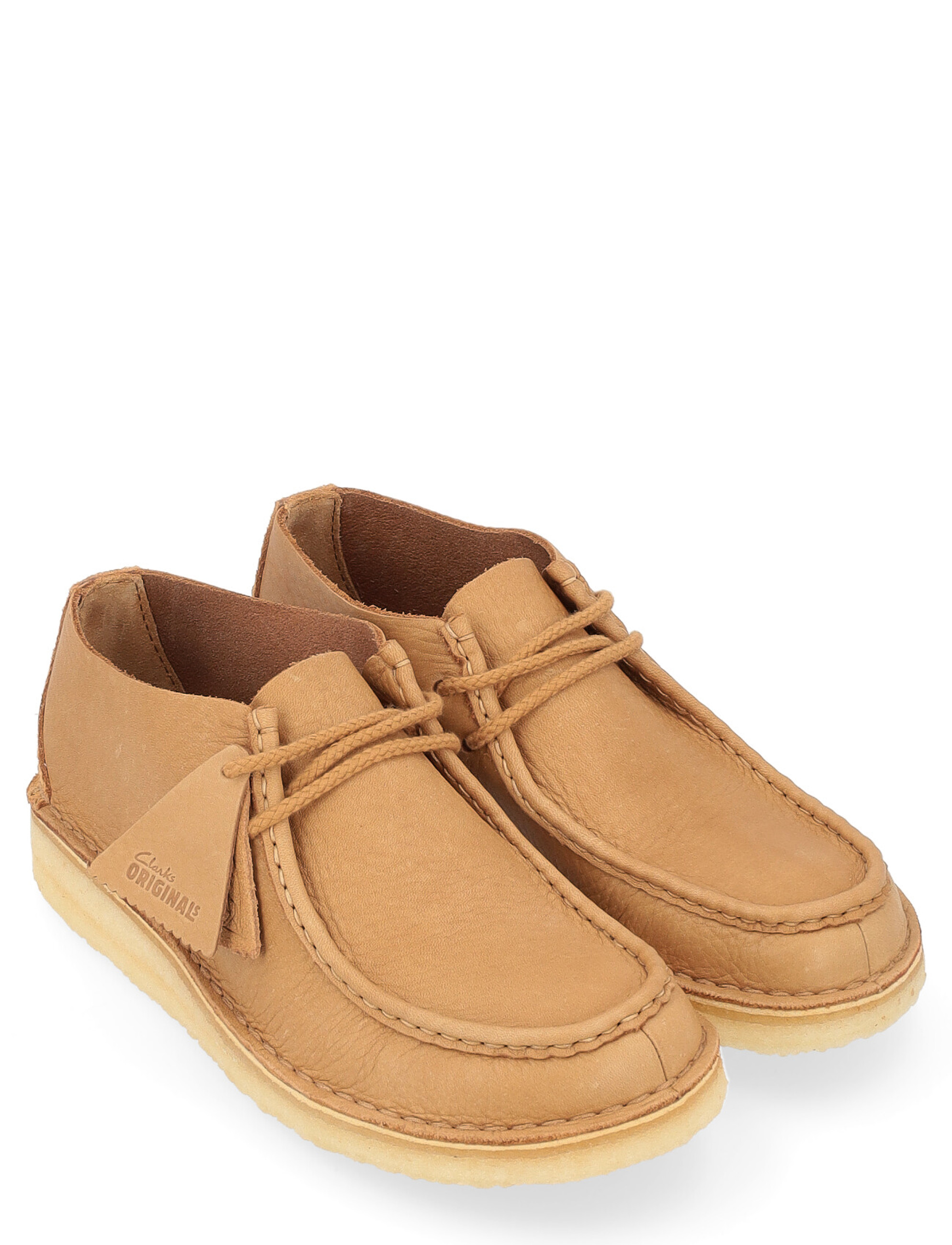 【美品】CLARKS DESERT NOMAD 26172580 箱付 Clarks CLARKS(クラークス)モカシン シューズ ブラウン スエード