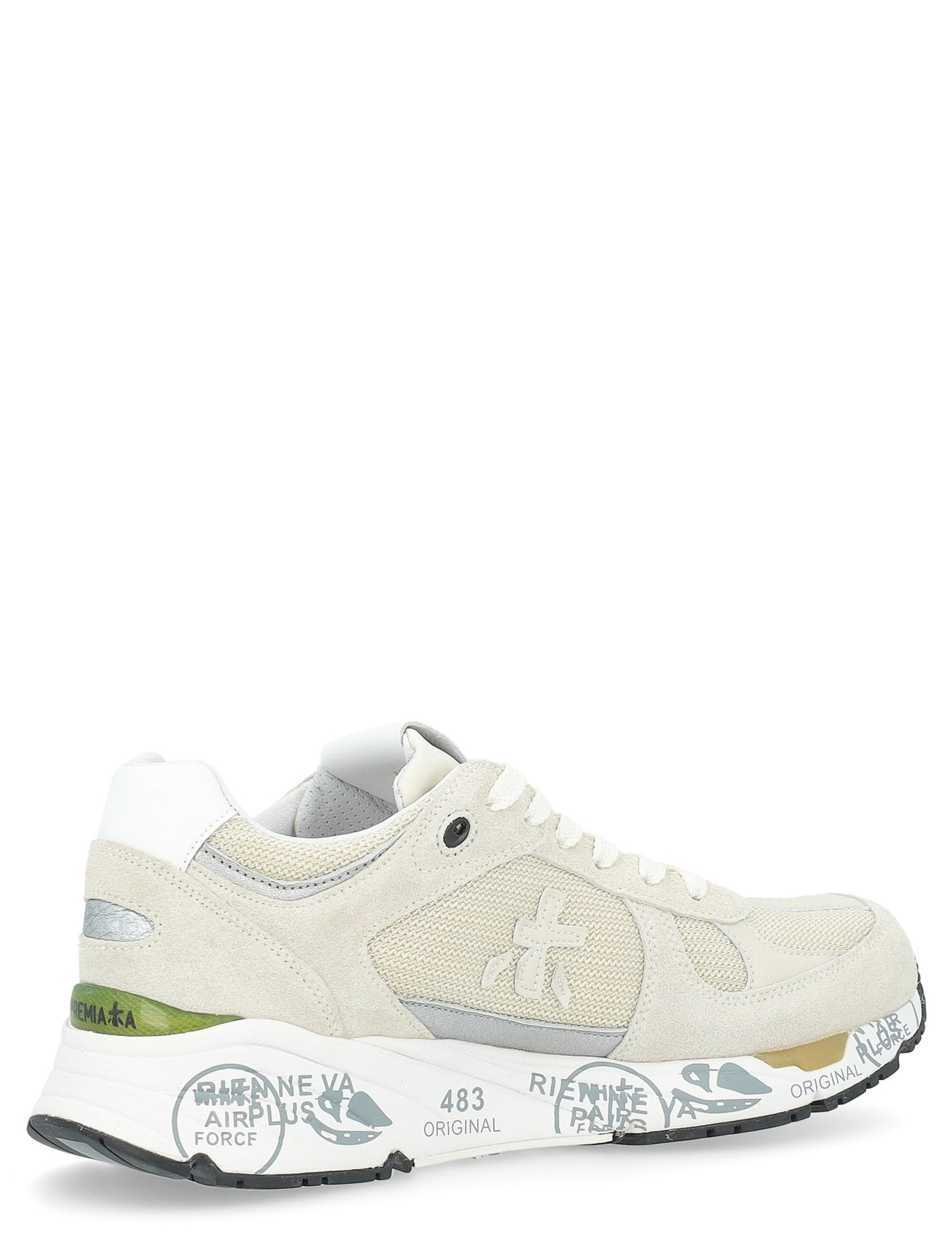 スニーカー Premiata MASED SNEAKERS Sneaker Premiata Mase 6628 in beige suede and technical fabric