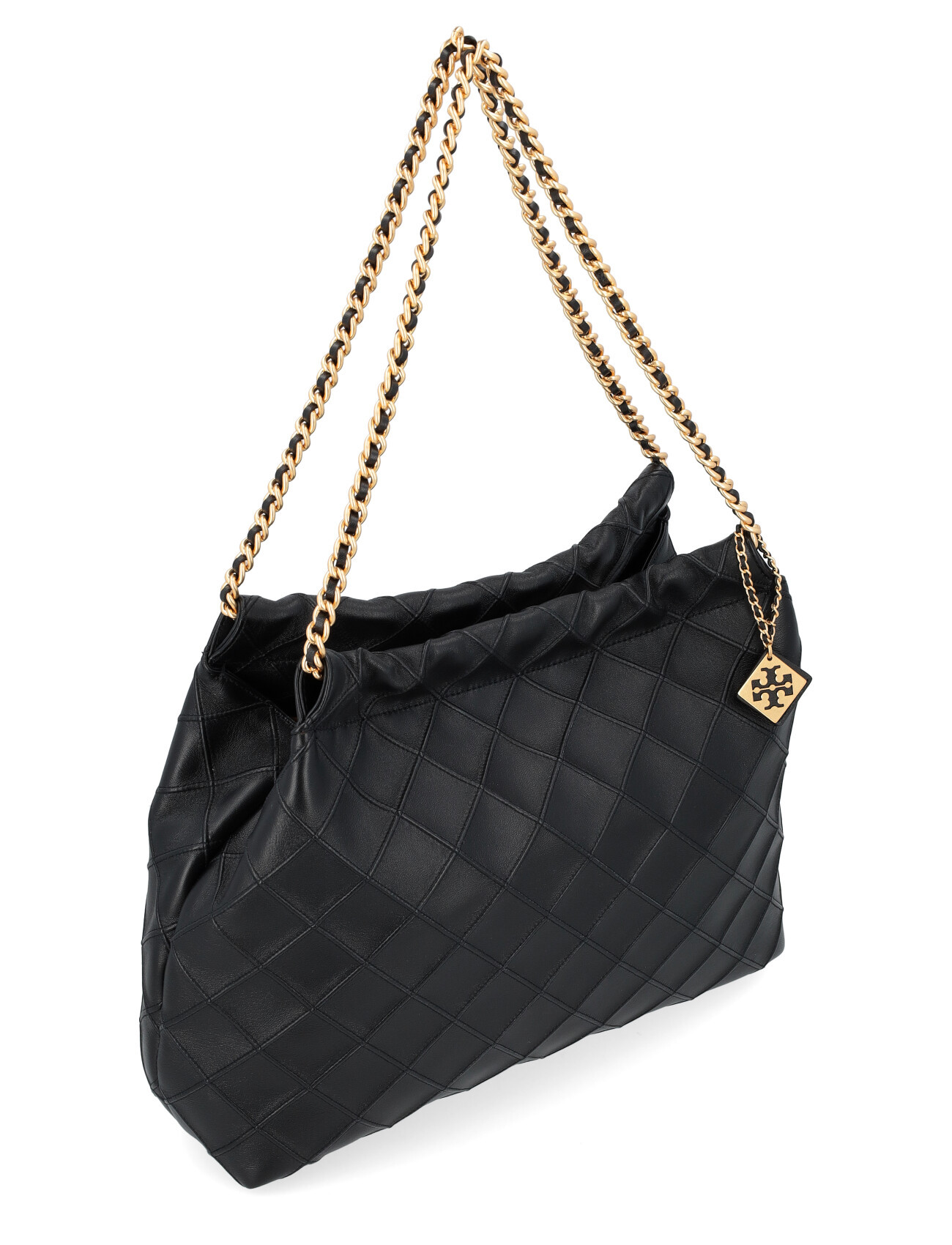 Tory Burch Black Leather Shoulder Bag