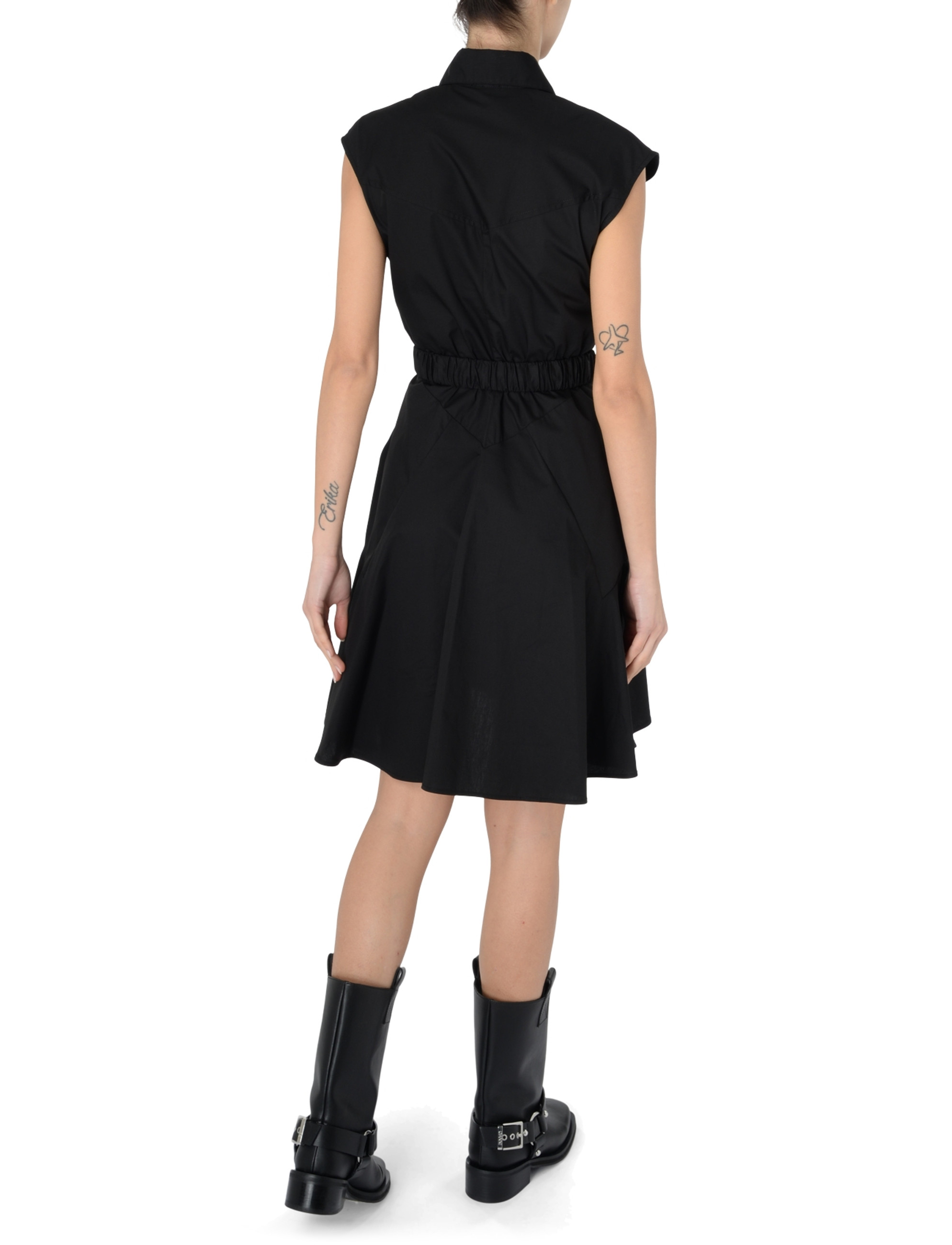 ワンピース ETRO SS24 CHEMISIER DRESS (WRHA0027_99SP525X0800) Chemisier dress Pinko black with belt