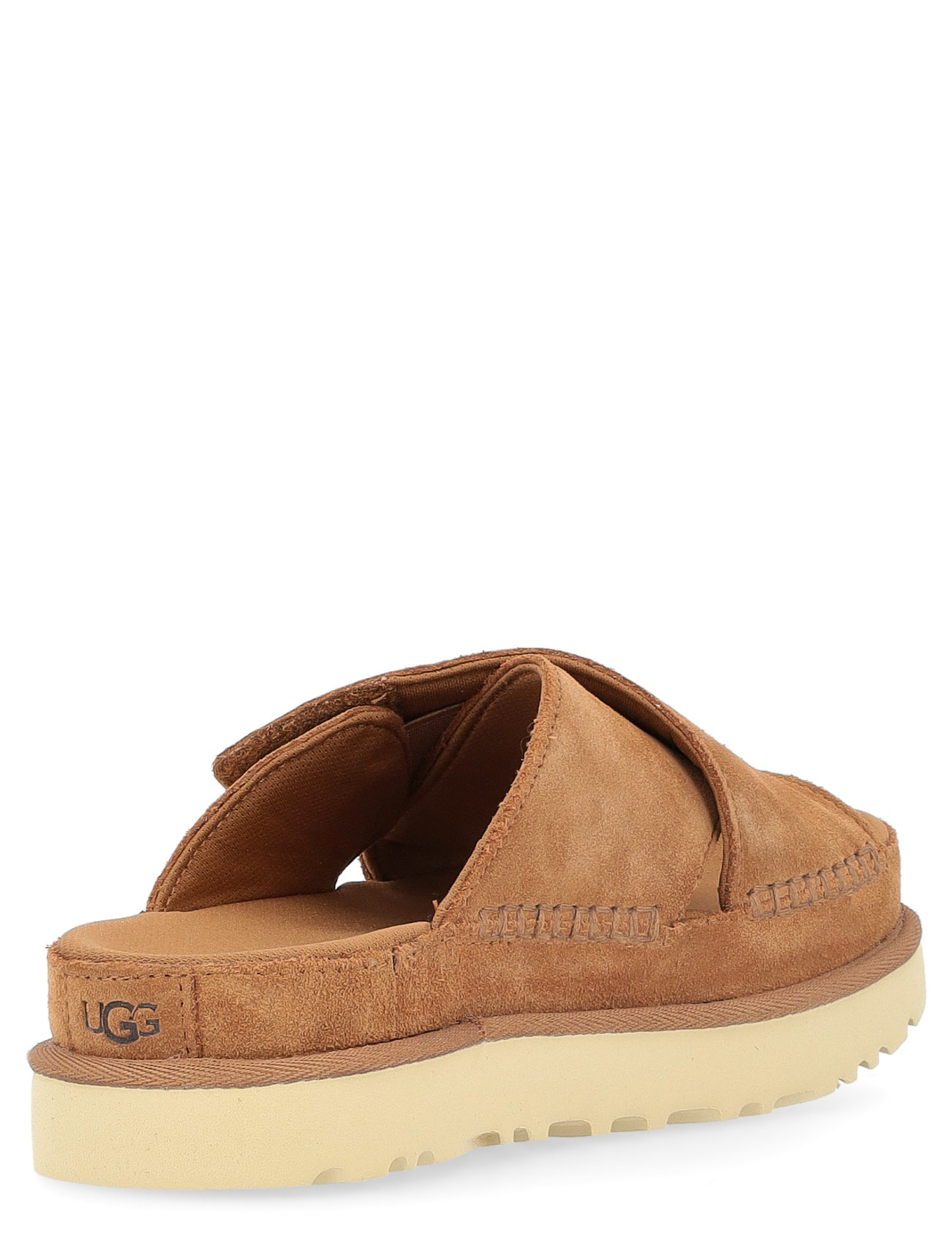 UGG Goldenstar Cross leather-colored sandal