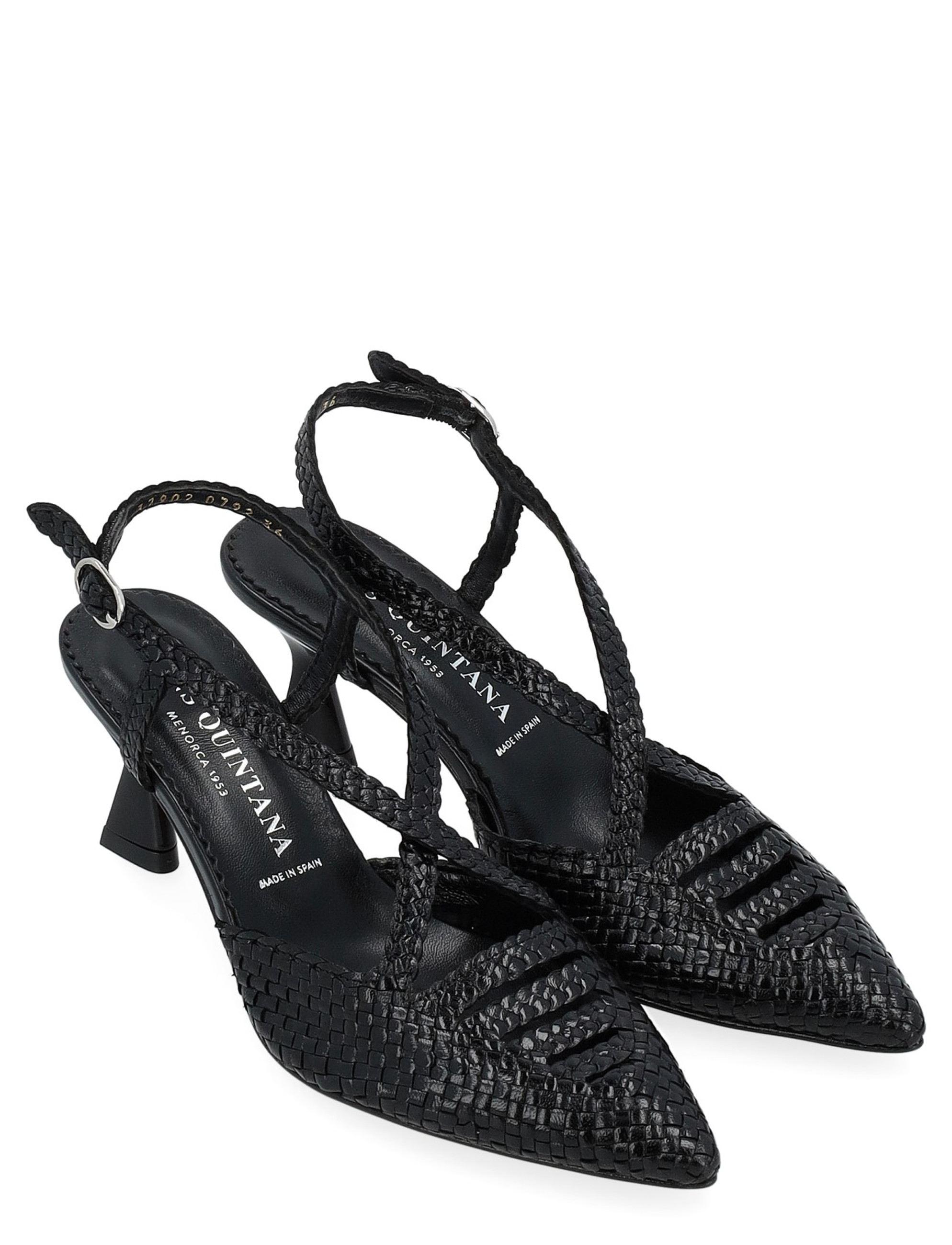 【Pons Quintana】Sandals Sandal Pons Quintana black woven leather