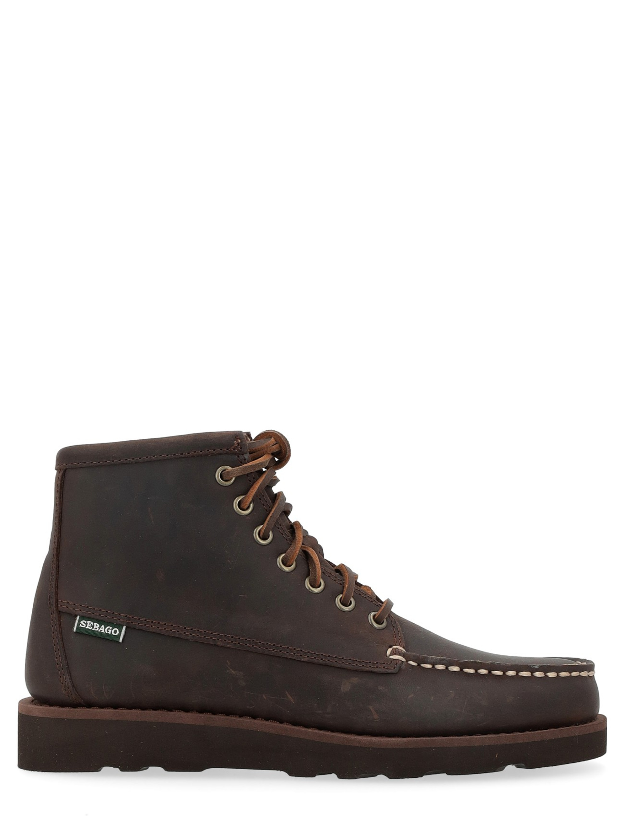 Scarponcino Sebago Tala Mid Crazy Horse in pelle color marrone