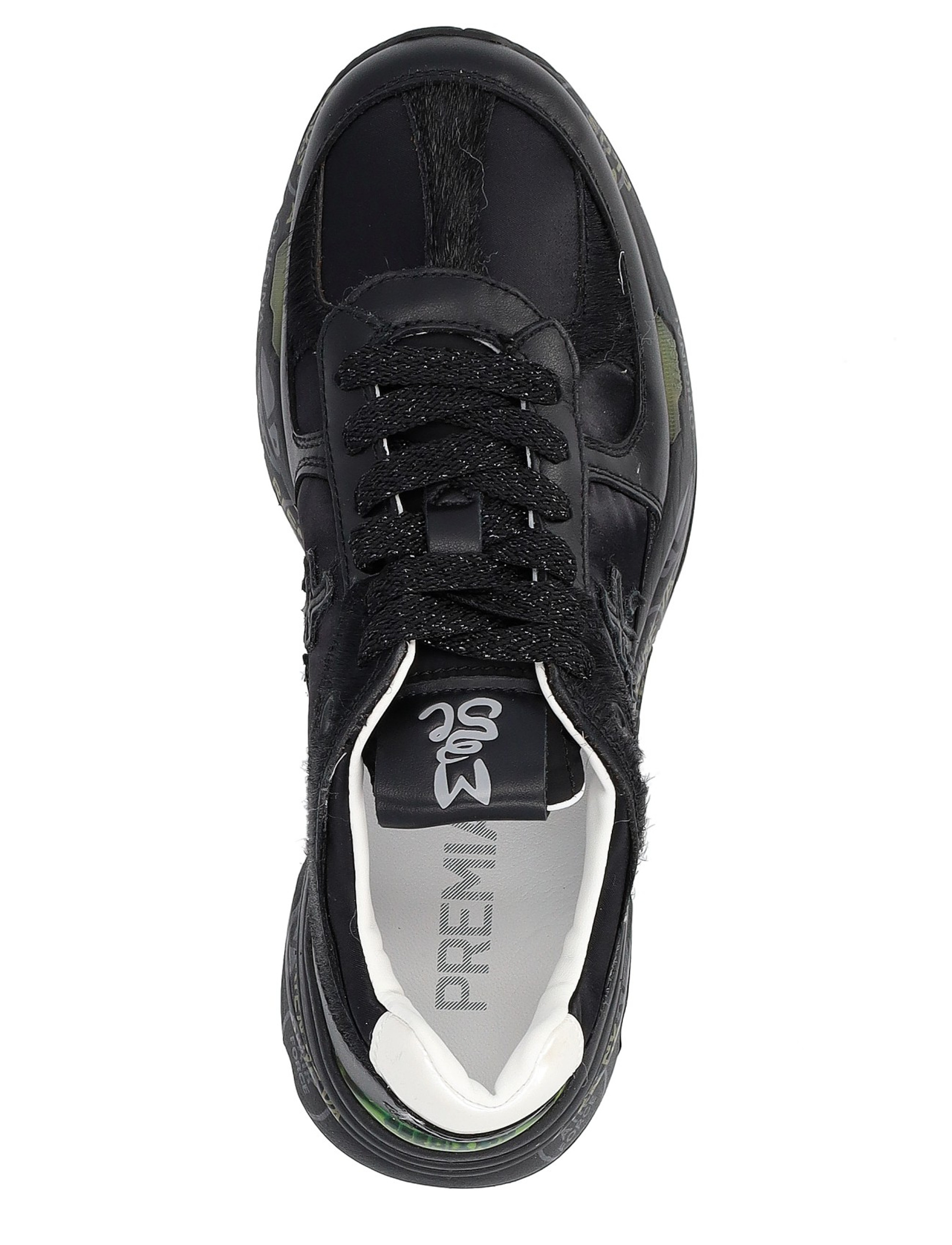 Sneaker Premiata Mased in black technical fabric
