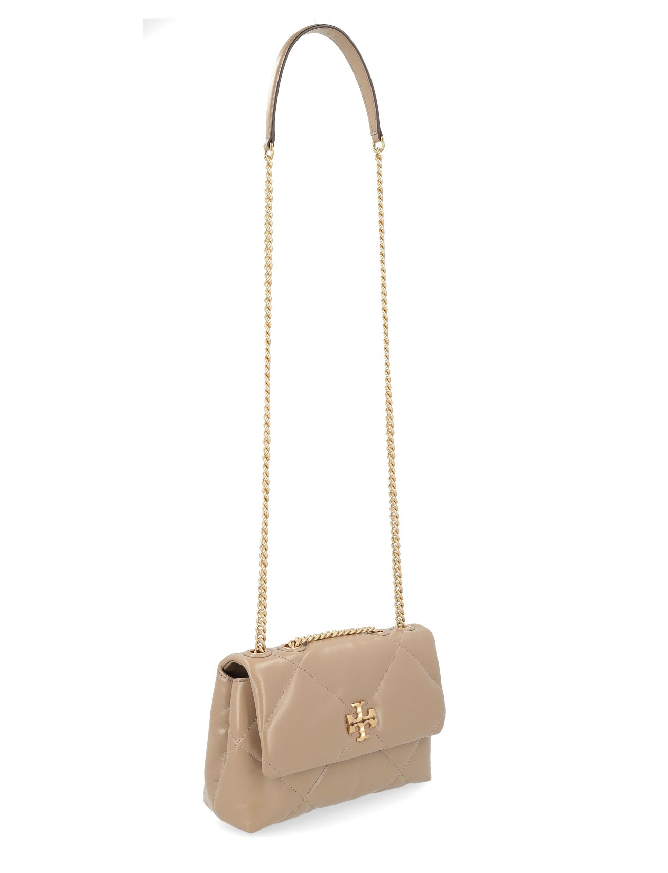 Tory Burch Small Beige Nappa Leather Bag