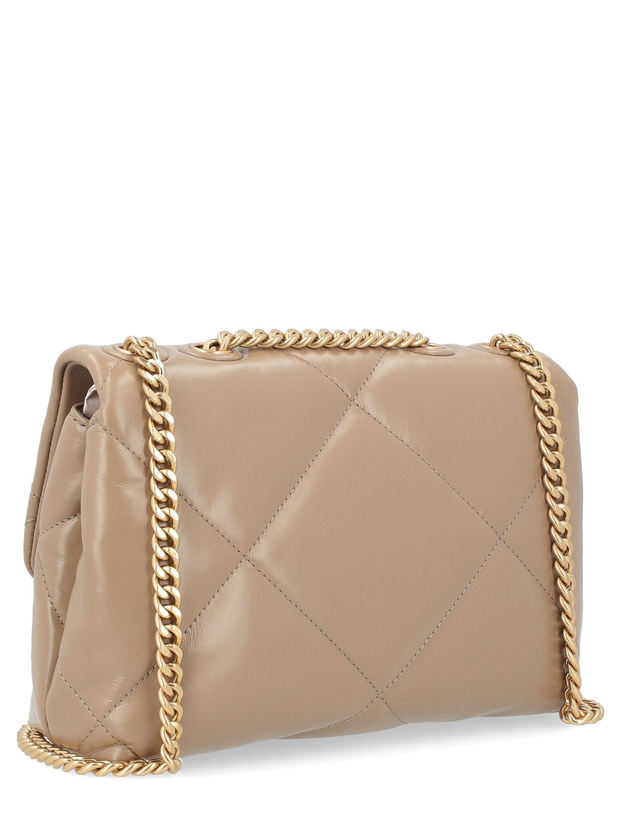 ショルダーバッグ・ポシェット TORY BURCH Women Shoulder Bags 154706 250 Beige Bag Tory Burch Kira small in beige nappa leather