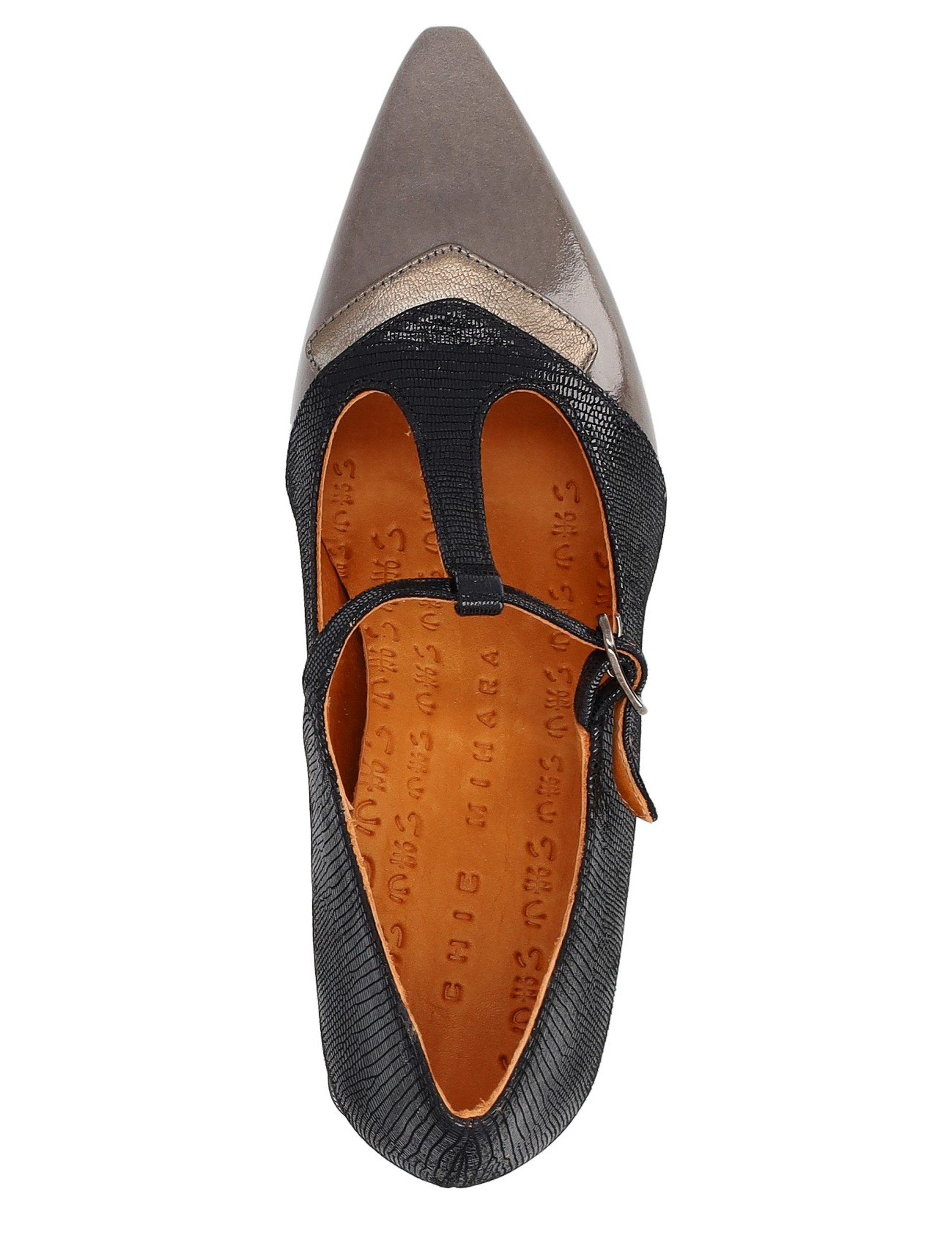 Chie‼️ Scarpa con tacco Chie Mihara Obindi in pelle grigia