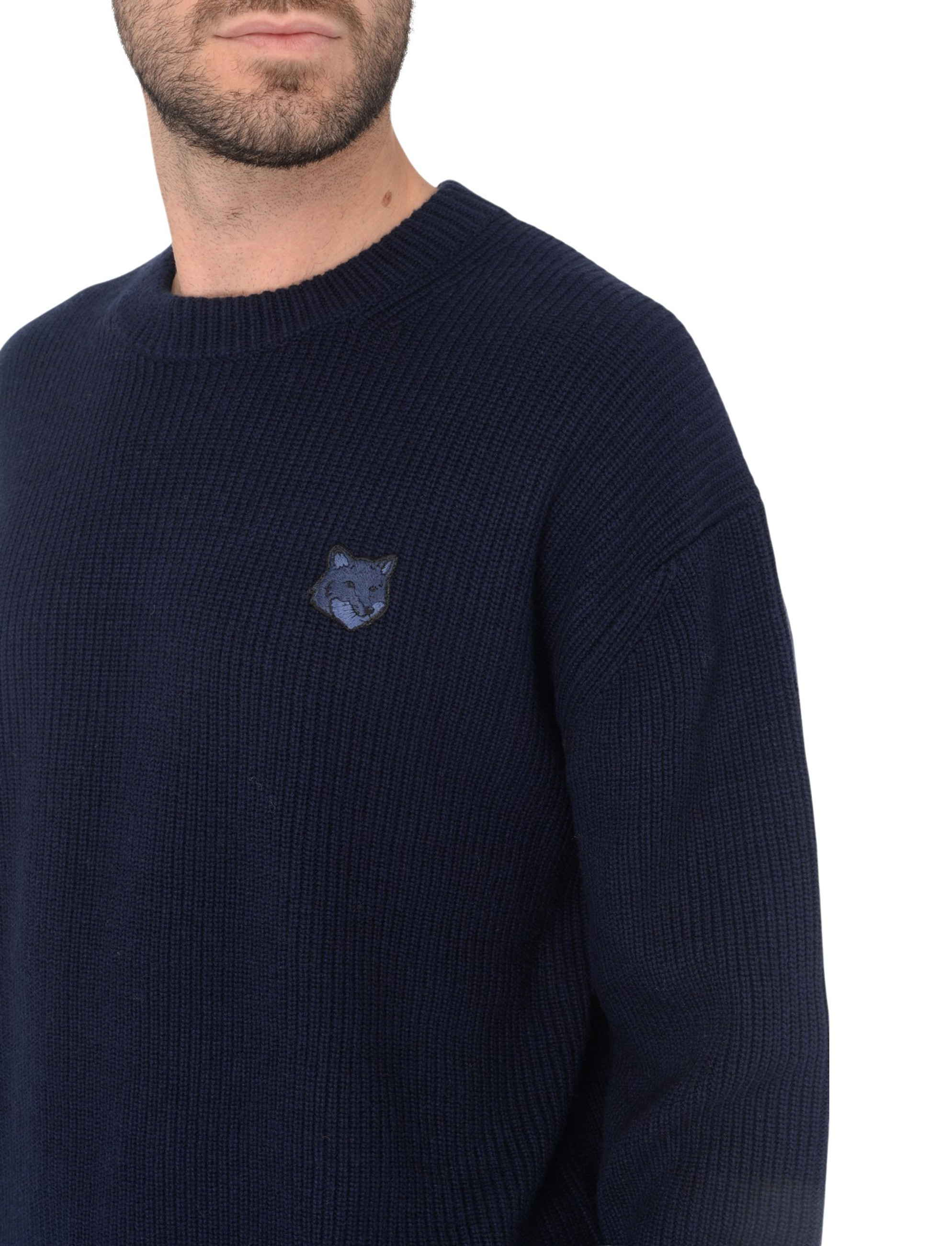 その他 melon_lovot Psycho Bunny Lacomb All Over Bunny Sweater (Black) B6E169W1CO