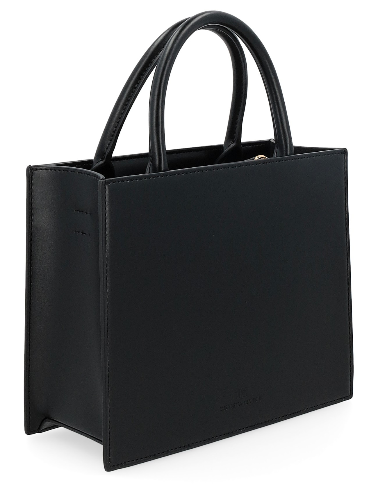 【最終お値下げ】ELISABETTA FRANCHI ブラック　ゴールドバックル Elisabetta Franchi Large Monogram Bag BSC3490EC - Dorianne