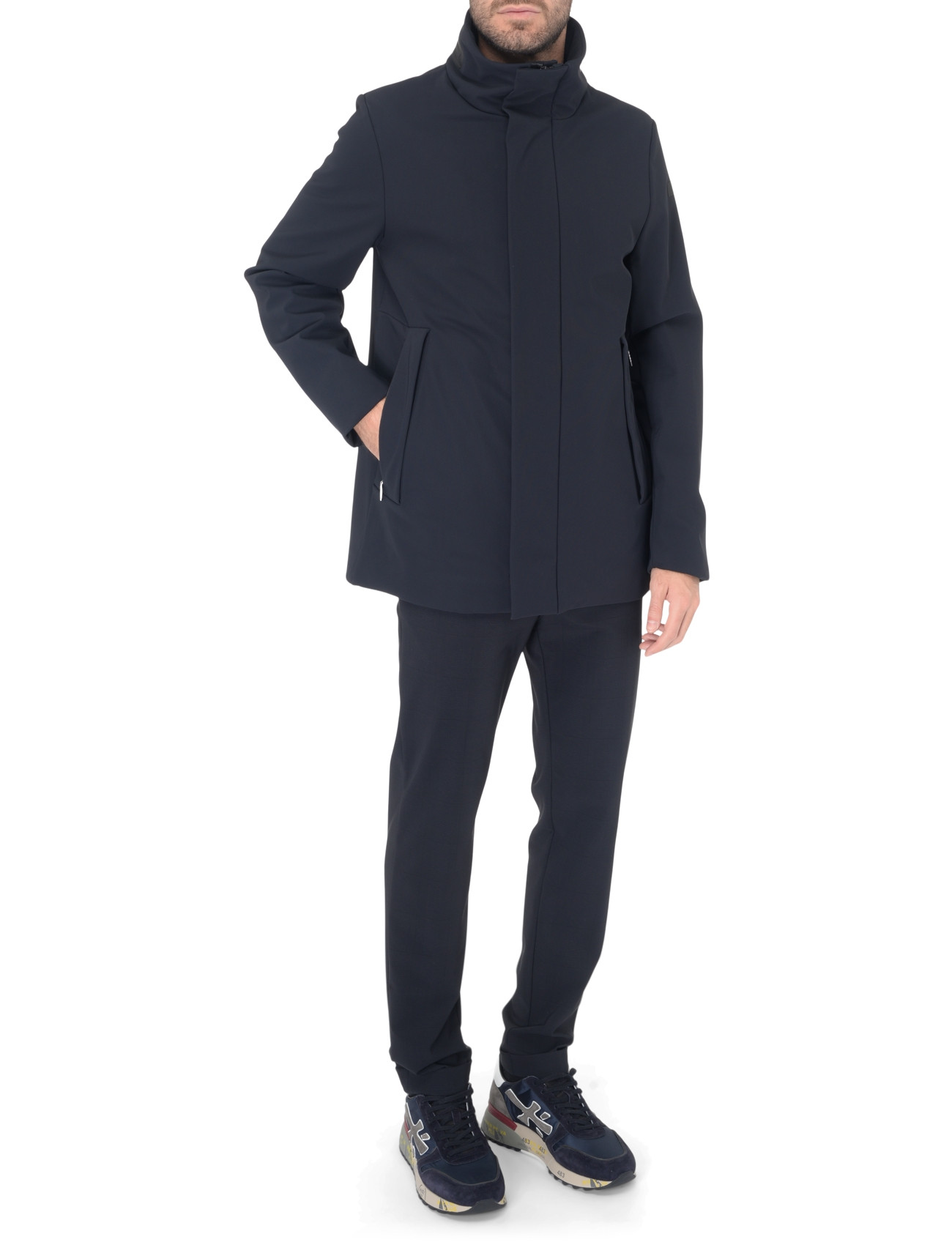 Chaqueta RRD Winter Thermo Mdm en tejido técnico azul