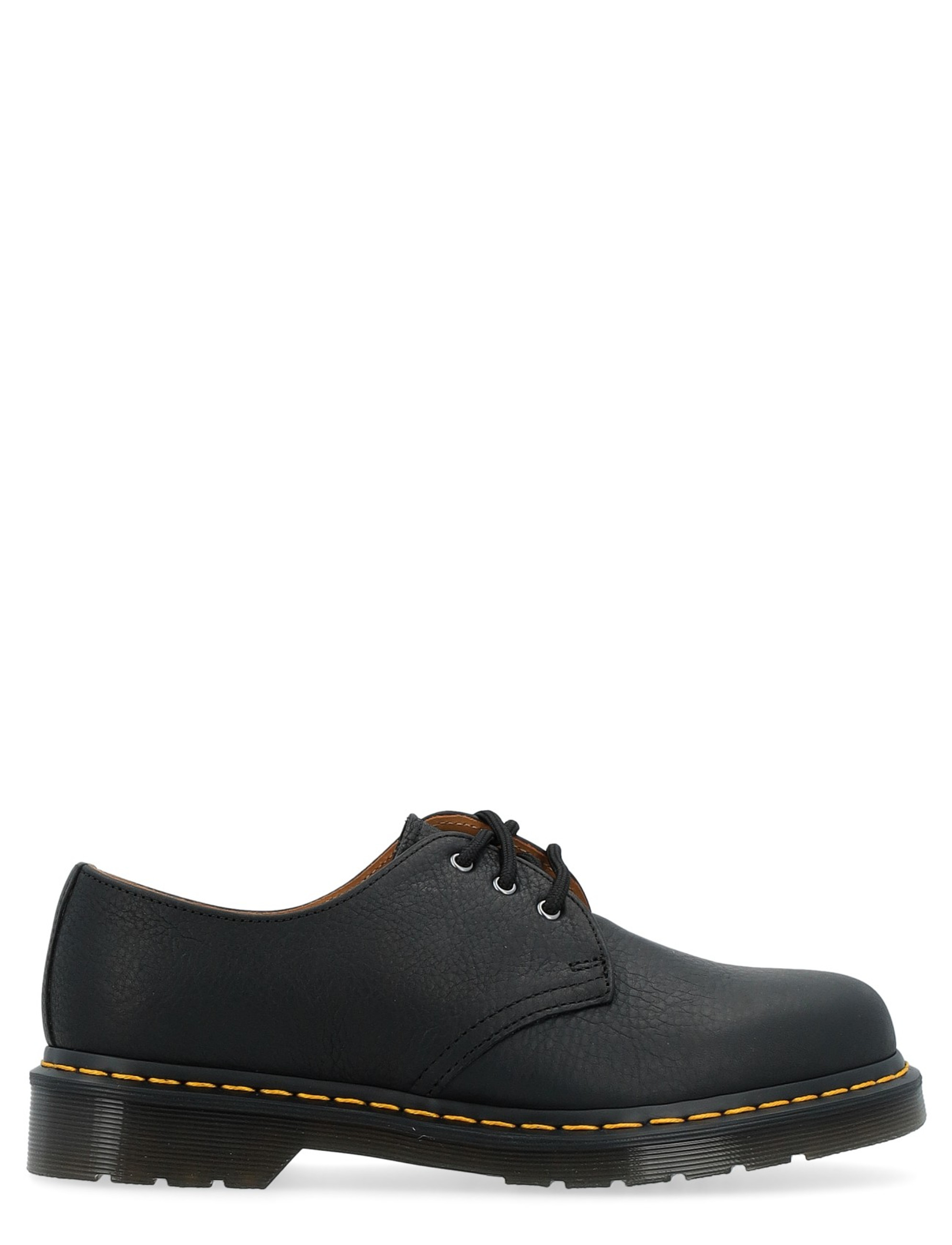 Stringata Dr. Martens 1461 in pelle ambassador nera