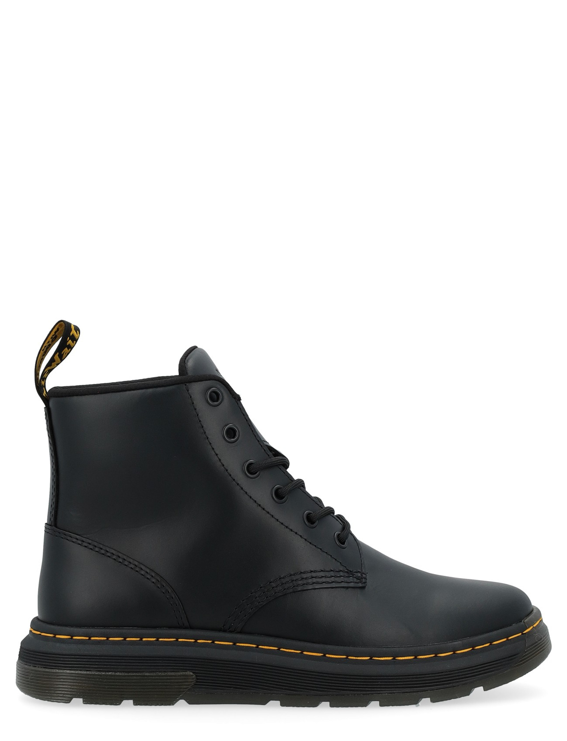 Combat boot Dr. Martens Crewson Chukka in black leather