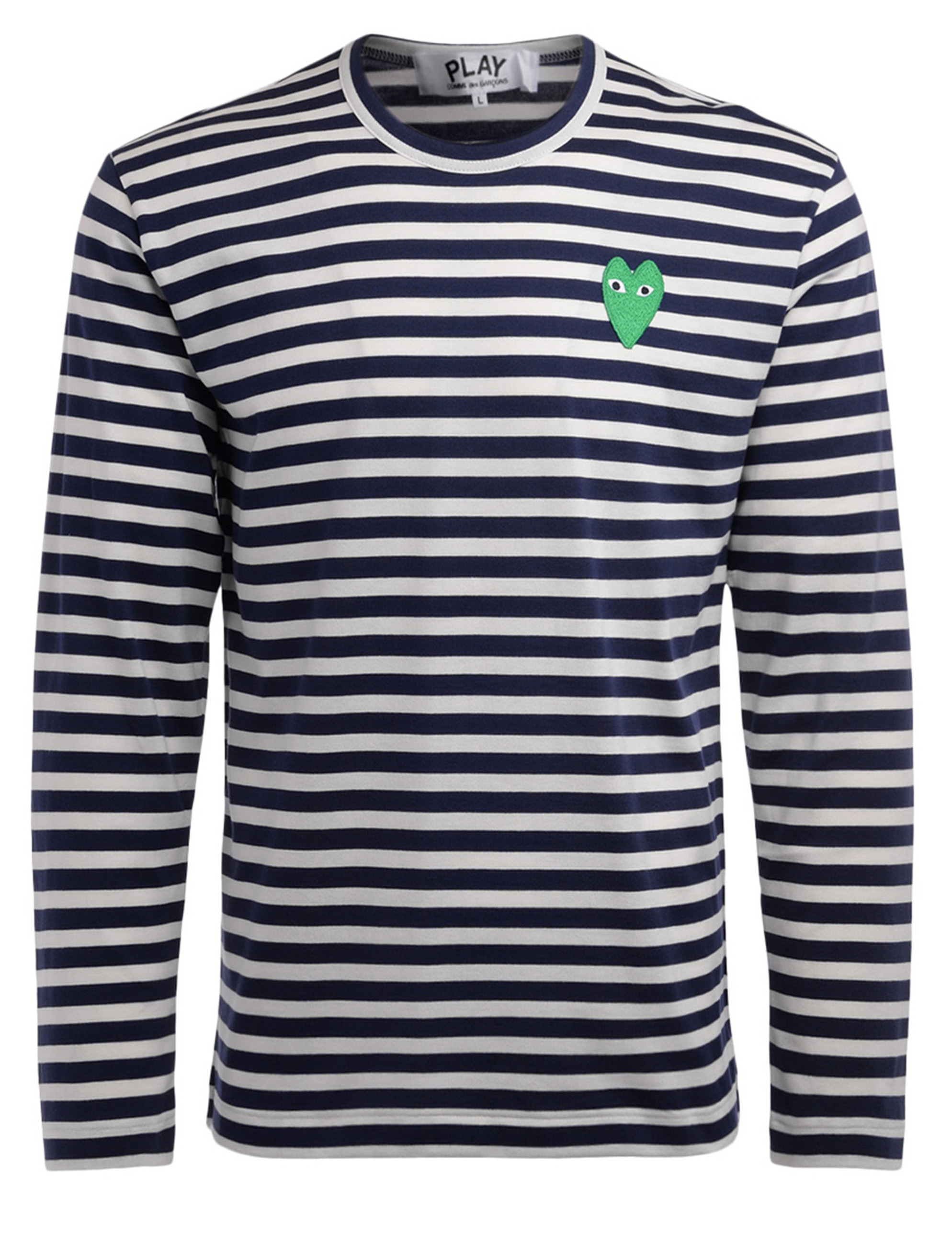 Tシャツ・カットソー Comme Des Garcons Play T-Shirt Maniche Lunghe A Righe T-Shirt a manica lunga Comme Des Garçons Play a righe