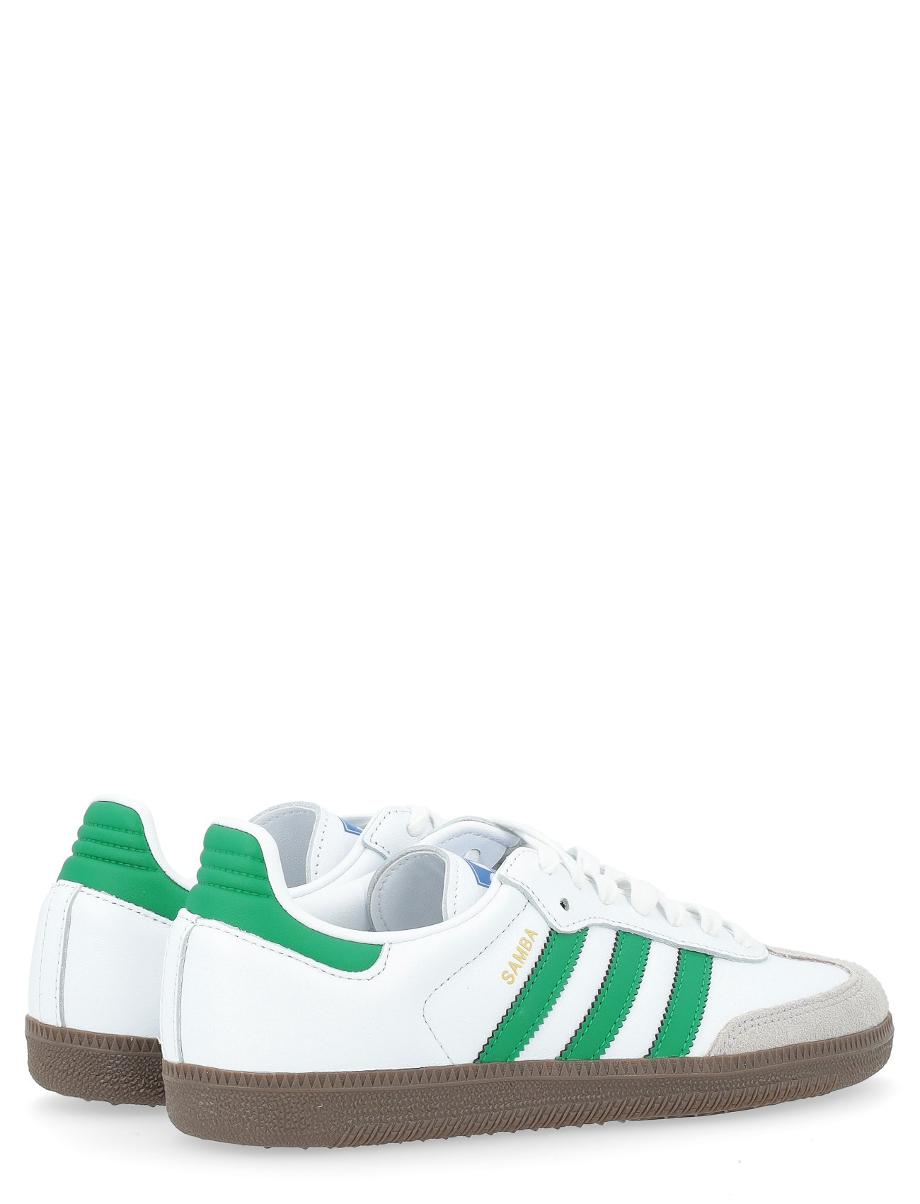 Adidas Originals Samba white and green sneaker - Main Image