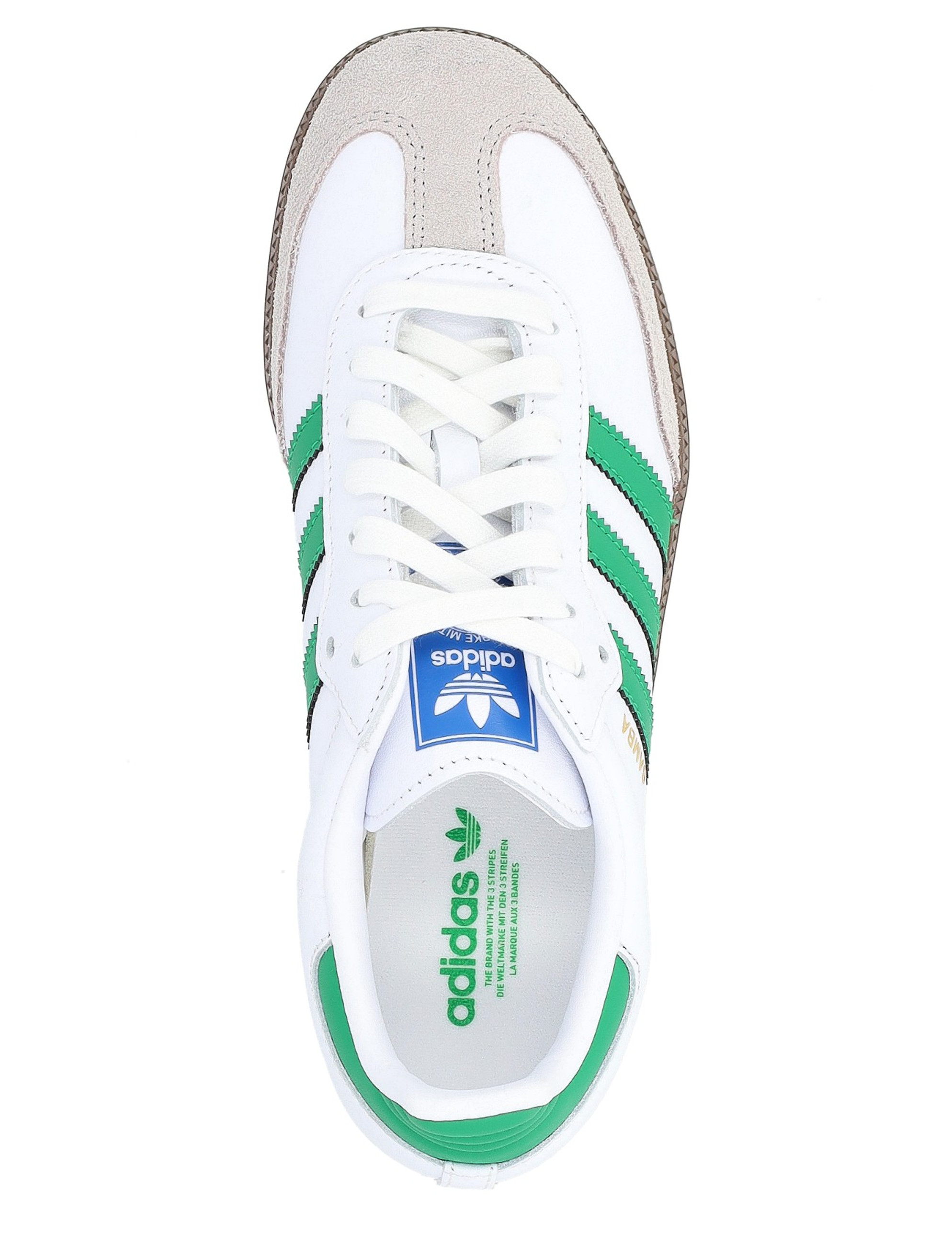 Sneaker Adidas Originals Samba white and green
