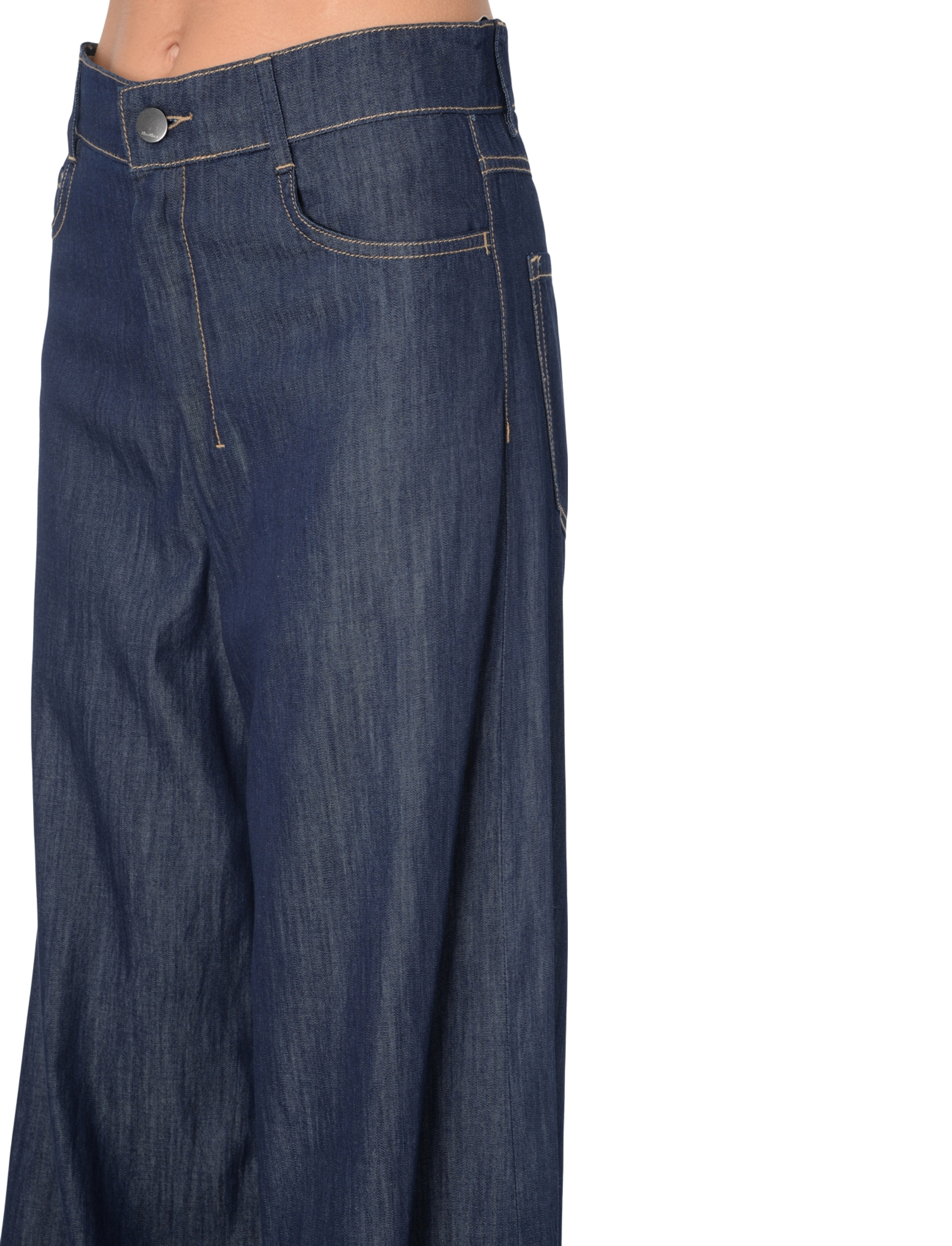 Jeans 'S Max Mara in lightweight dark blue denim Jeans 'S Max Mara in lightweight dark blue denim