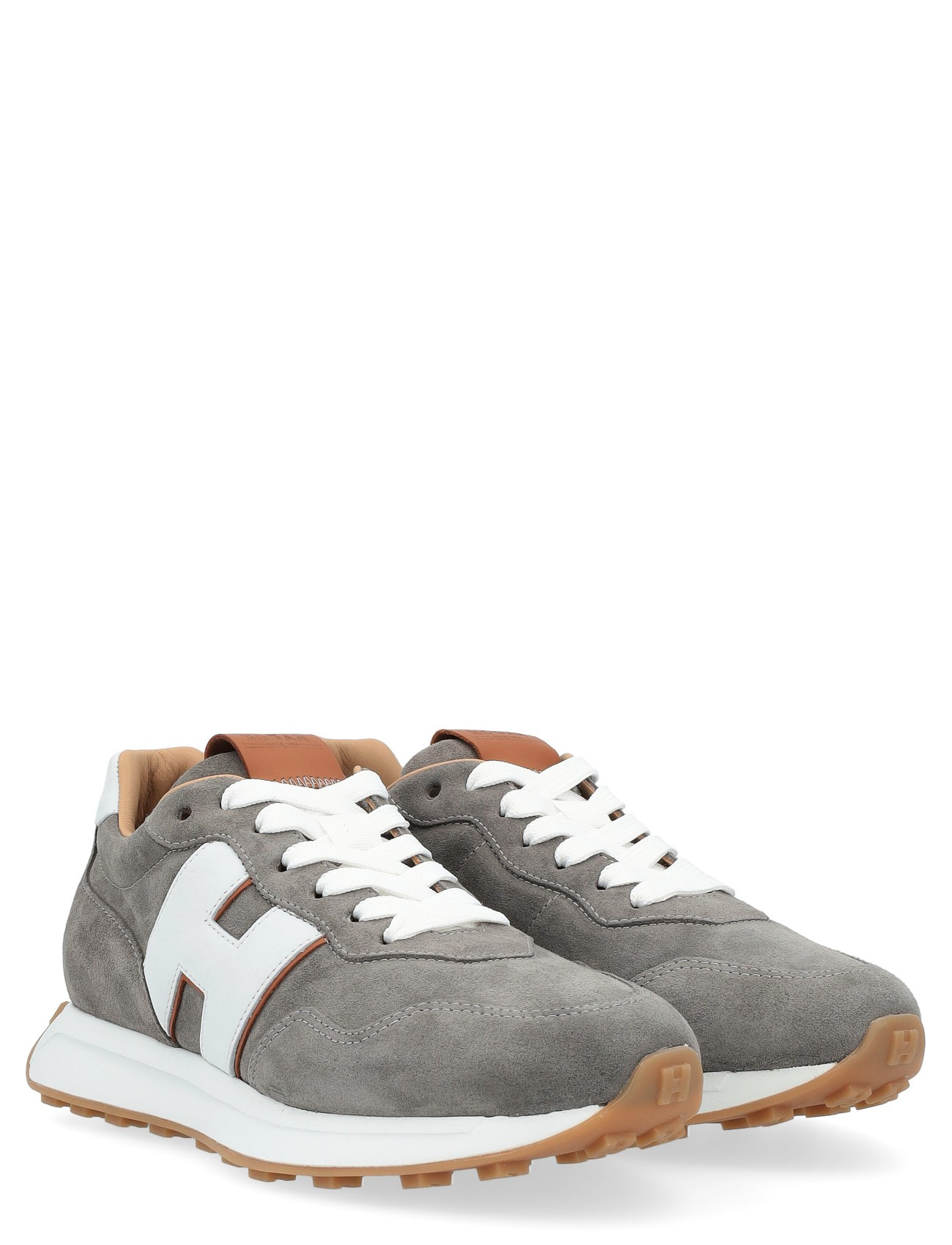 Hogan sneakers in gray suede