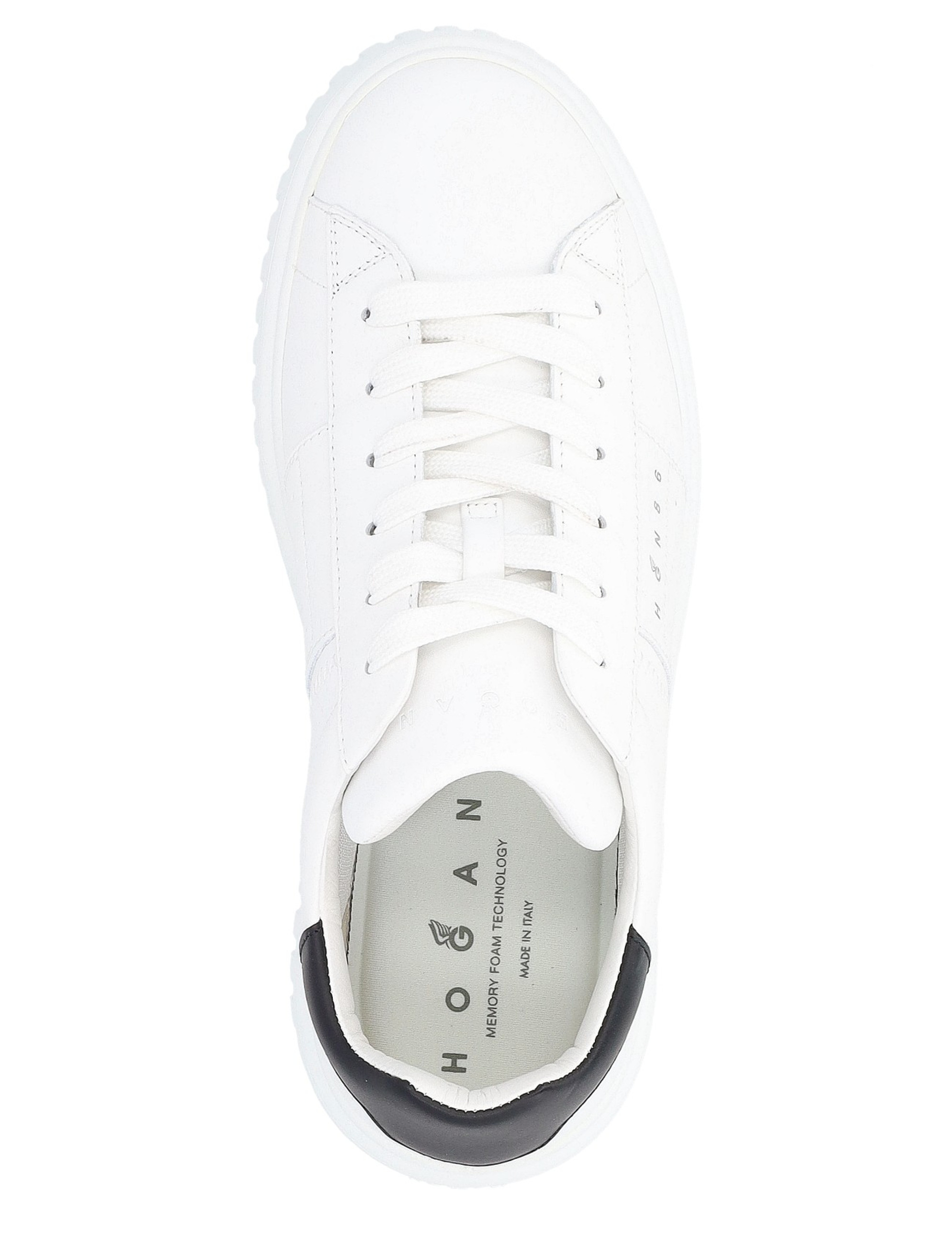 スニーカー HOGAN H-STRIPES - Sneakers with side band Sneakers Hogan H-Stripes WHITE, BLACK for Man