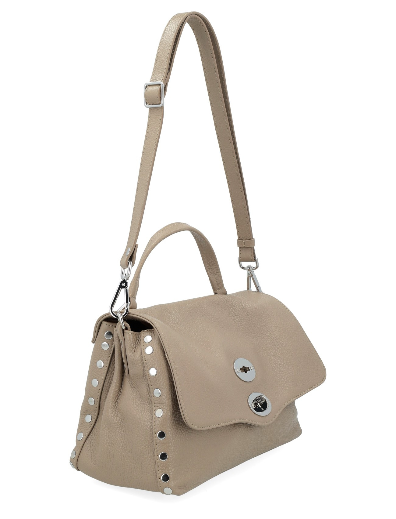 ZANELLATO POSTINA S カラー:CRETA Borsa Zanellato Postina Daily S in pelle color creta