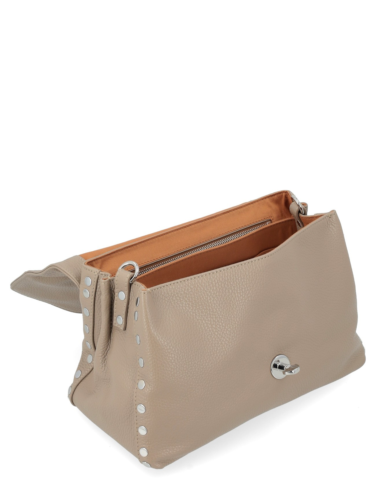 ZANELLATO POSTINA S カラー:CRETA Borsa Zanellato Postina Daily S in pelle color creta