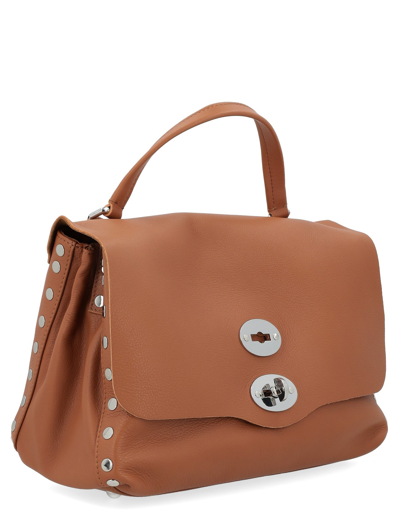 Borsa Zanellato Postina Piuma S color cuoio