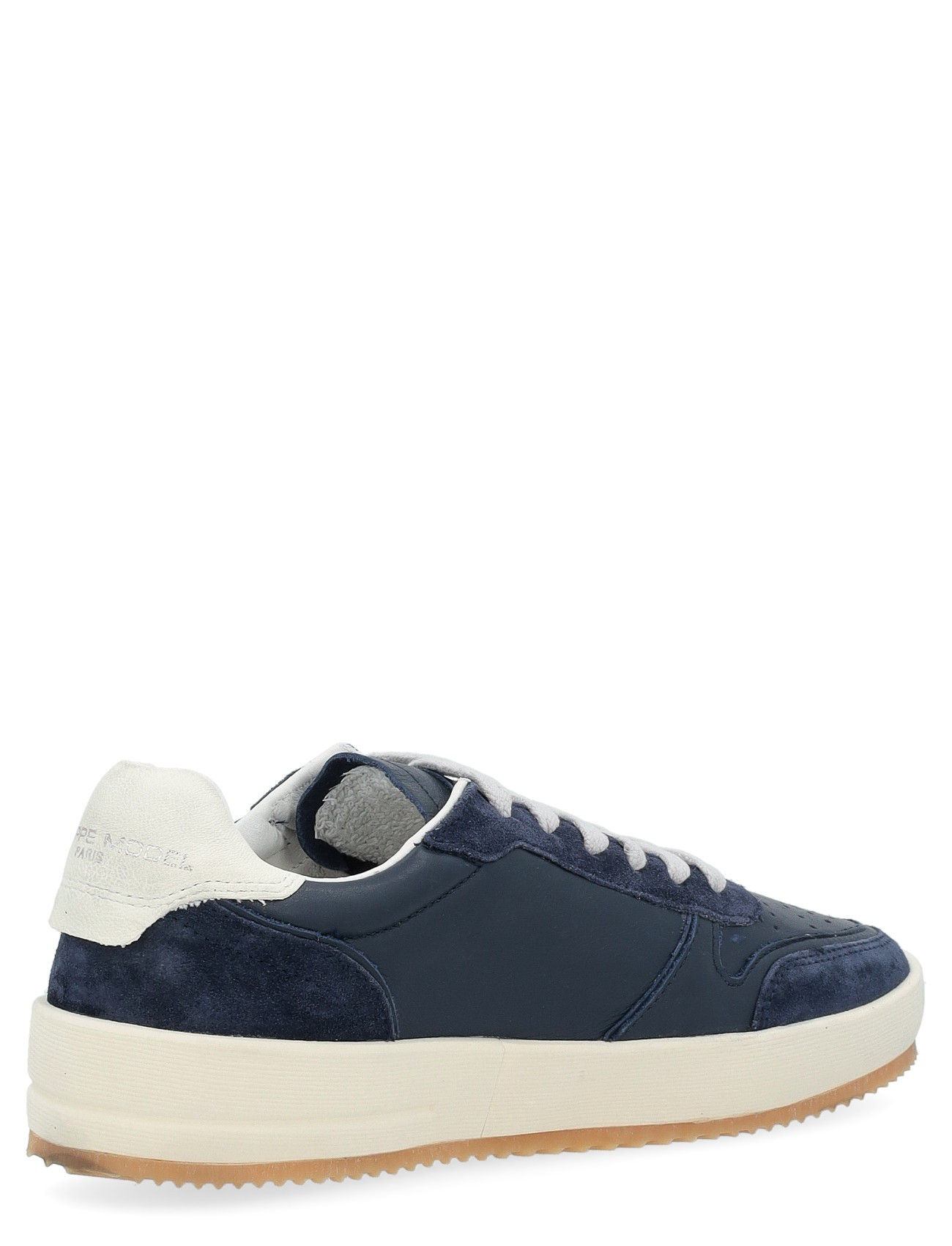 Philippe Model Nice navy blue leather sneaker