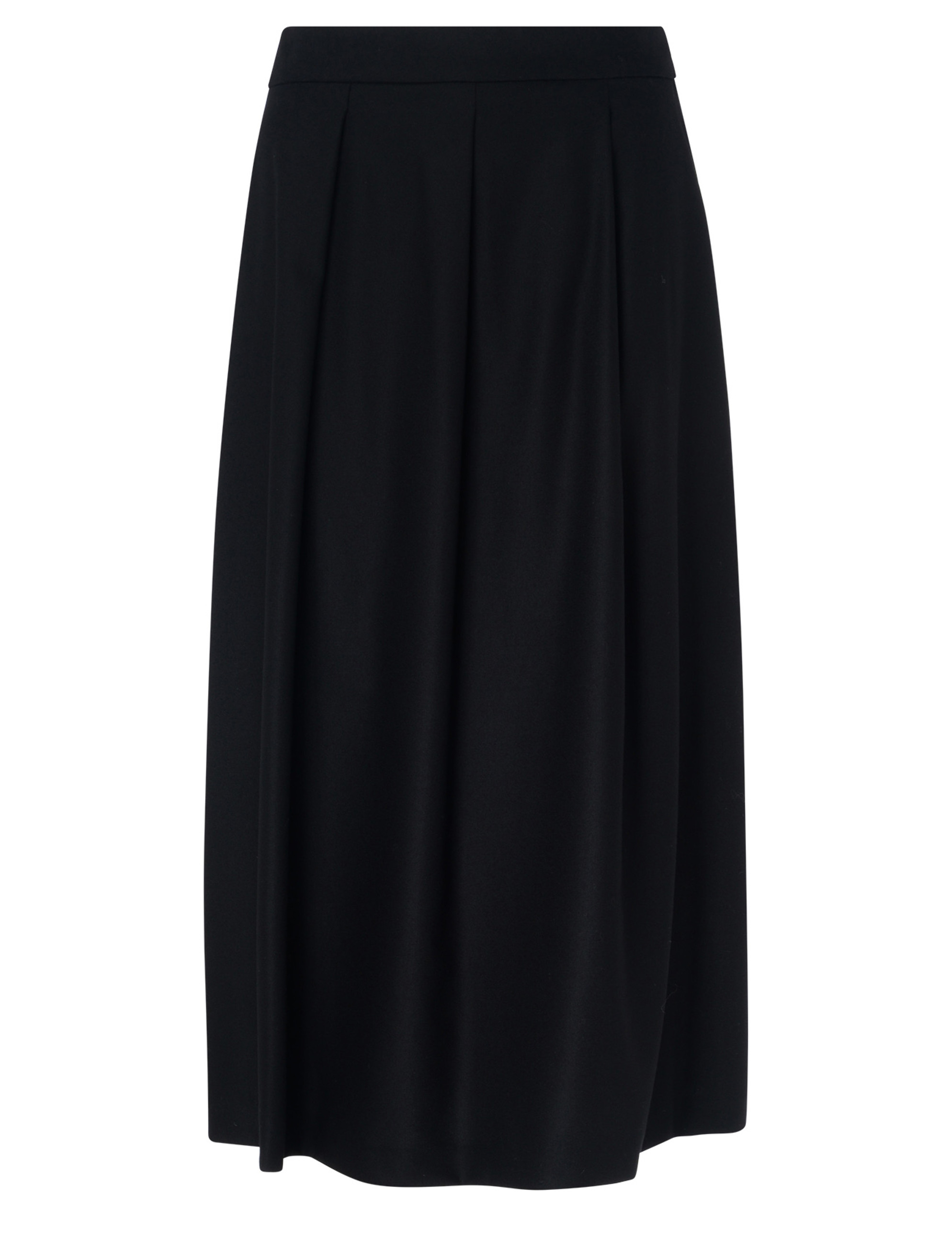 'S Max Mara Caterina skirt in black flannel