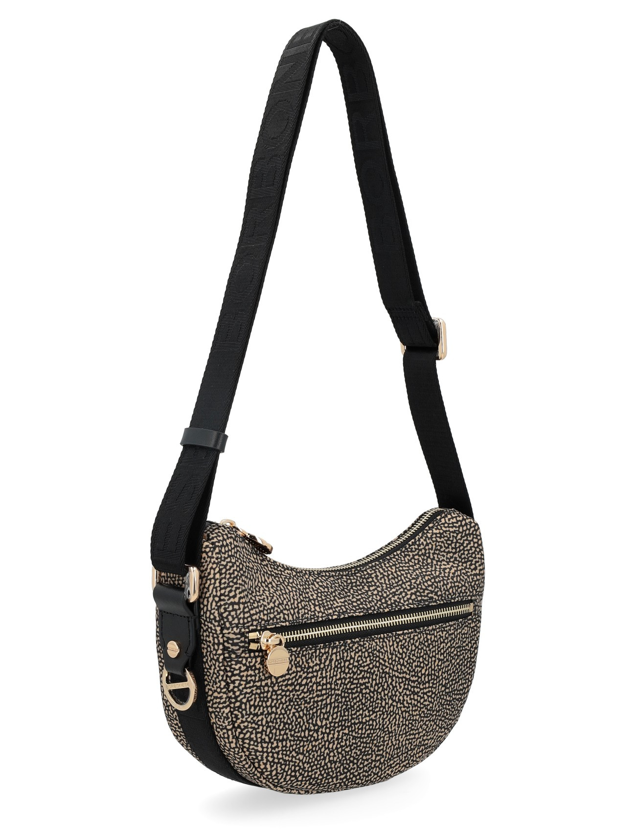 Borbonese Hobo Luna mini bag in recycled fabric