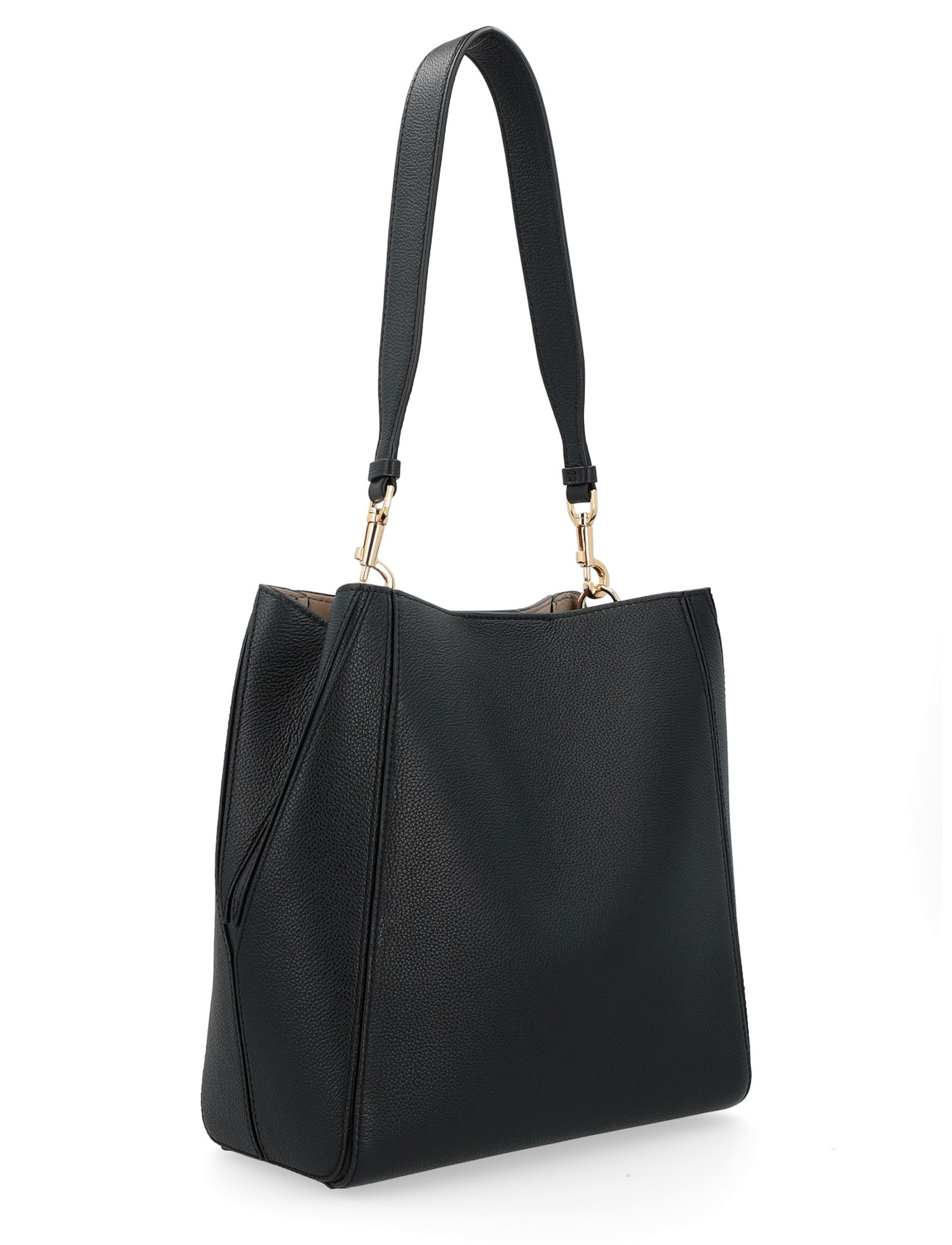TORY BURCH マクロ ハケット ハック 158499 001 Black leather handbag Tory Burch