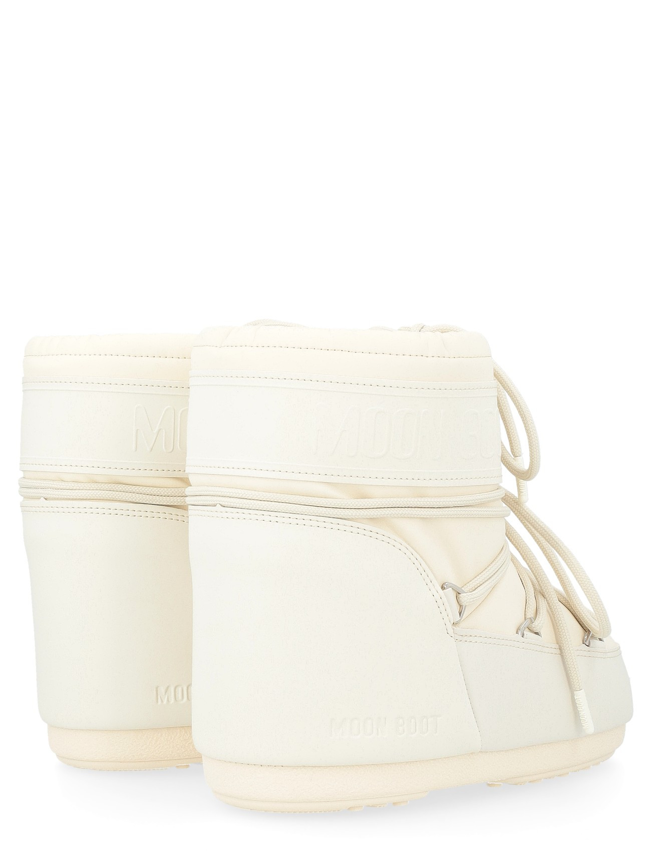 Boot Moon Boot Boot Icon Low Rubber creamy white