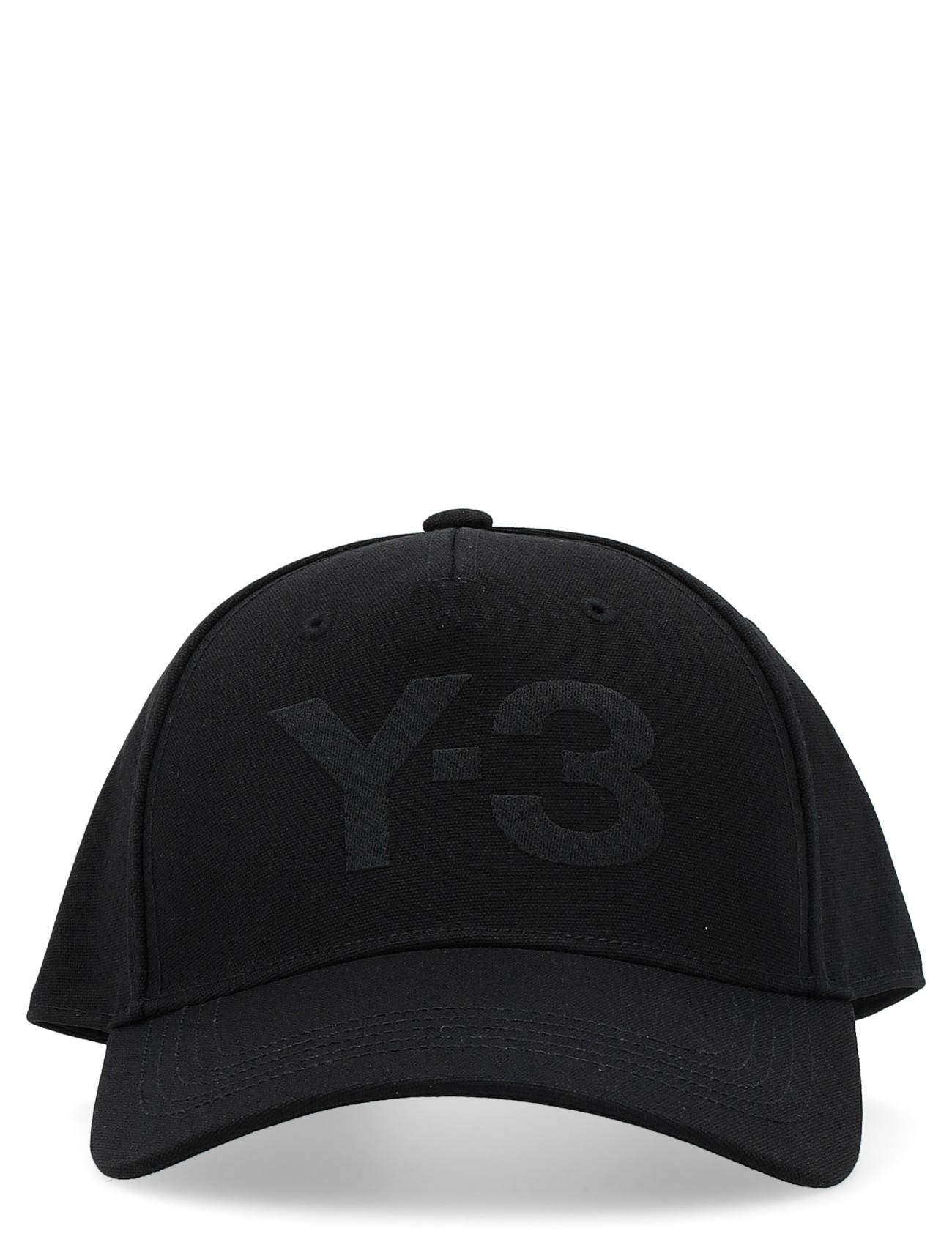 Casquette Y-3 Cap en coton noir