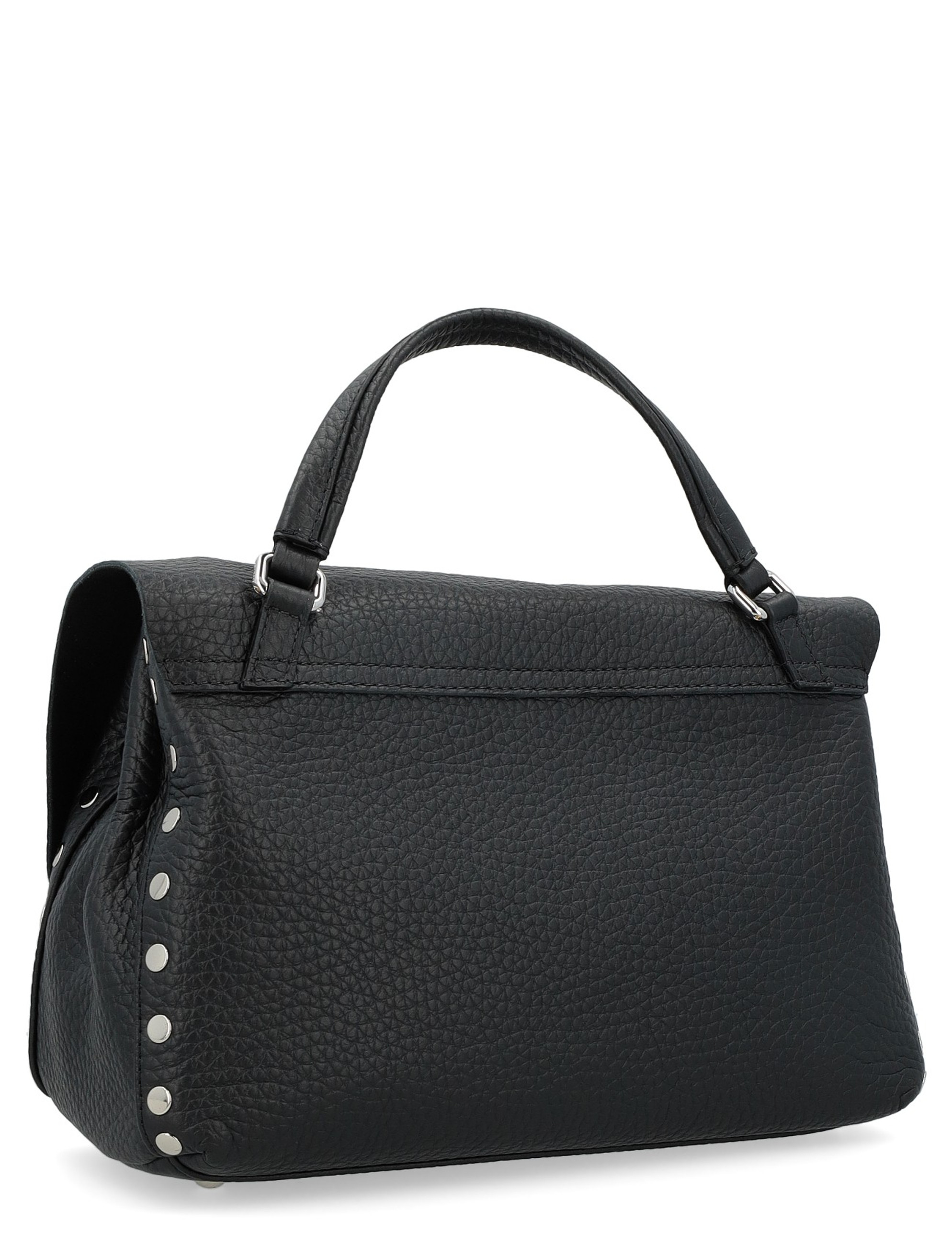 トートバッグ ZANELLATO Handbags (POSTINA CENTAURO S 0680901120000Z0591) Borsa Zanellato Postina S Centauro in pelle martellata nera