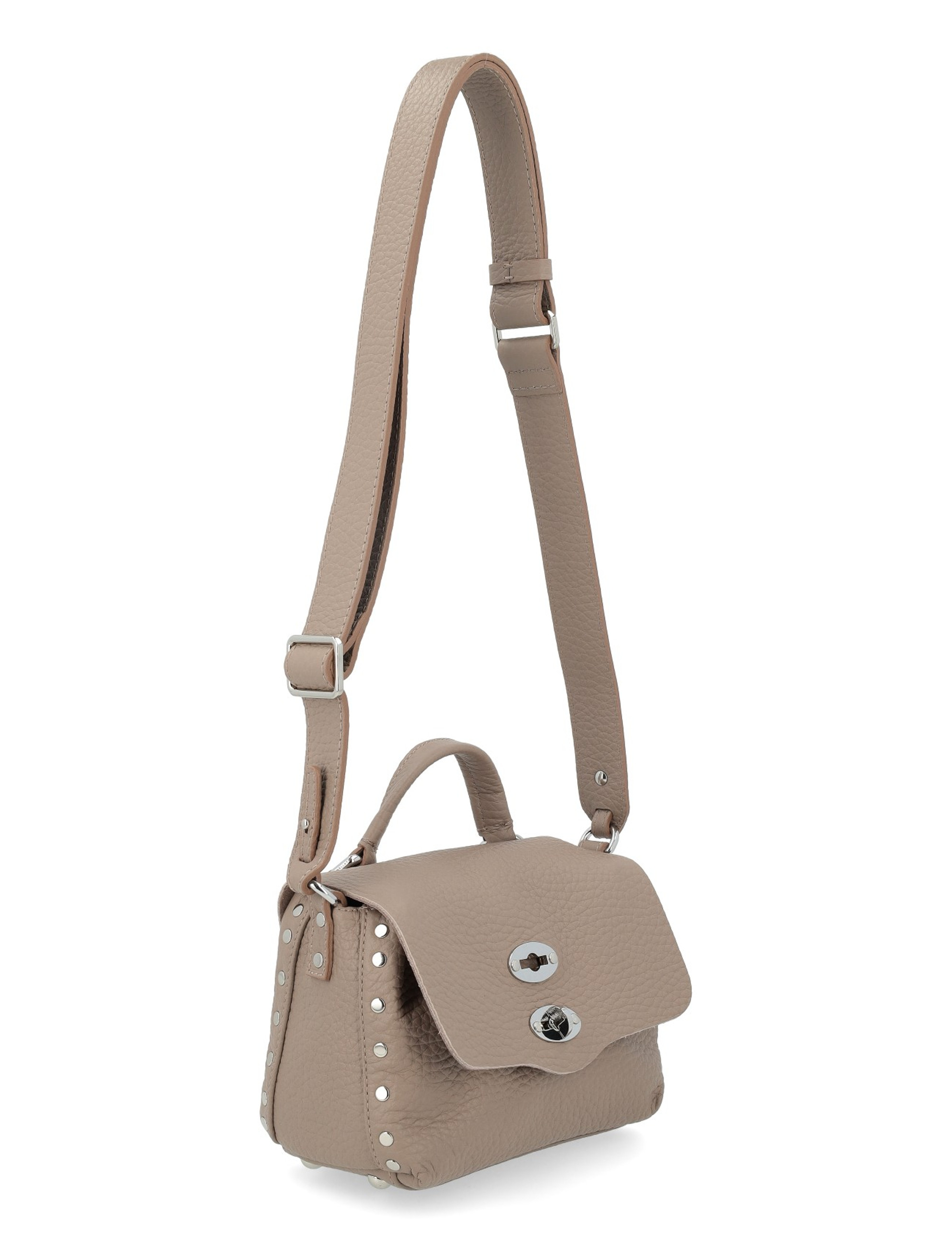 ハンドバッグ Zanellato BABY POSTINA CENTAURO HANDBAG Bag Zanellato Postina Baby Centaur in taupe grained leather