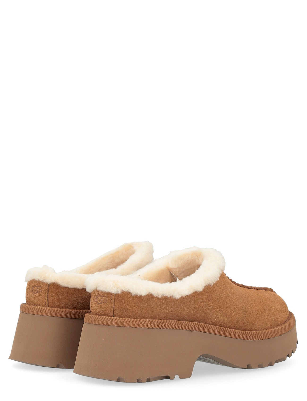 Sabot UGG New Heights Cozy in suede color cuoio - Main Image