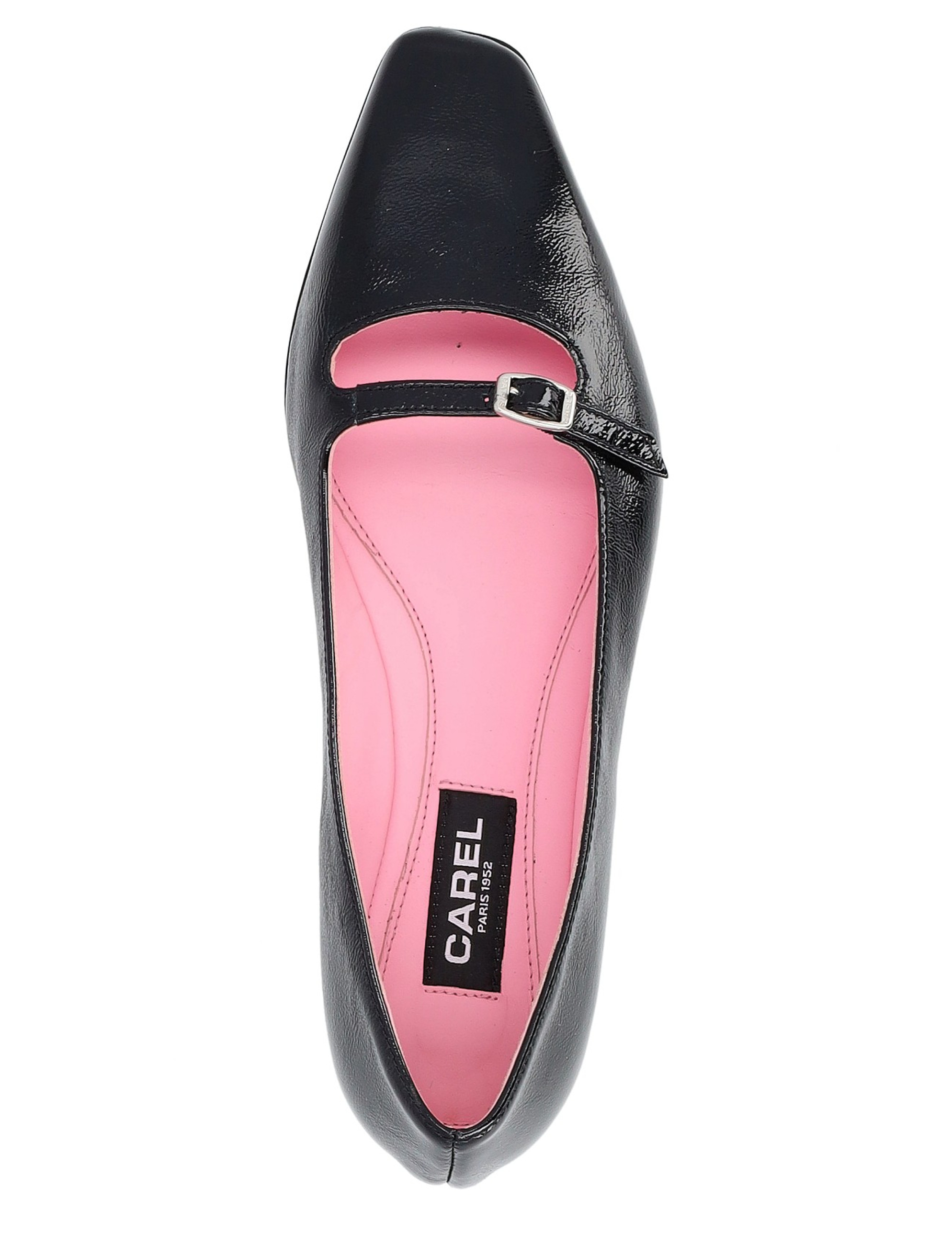 Ballerina Carel Paris Emilie in black naplack leather Ballerina Carel Paris Emilie in black naplack leather