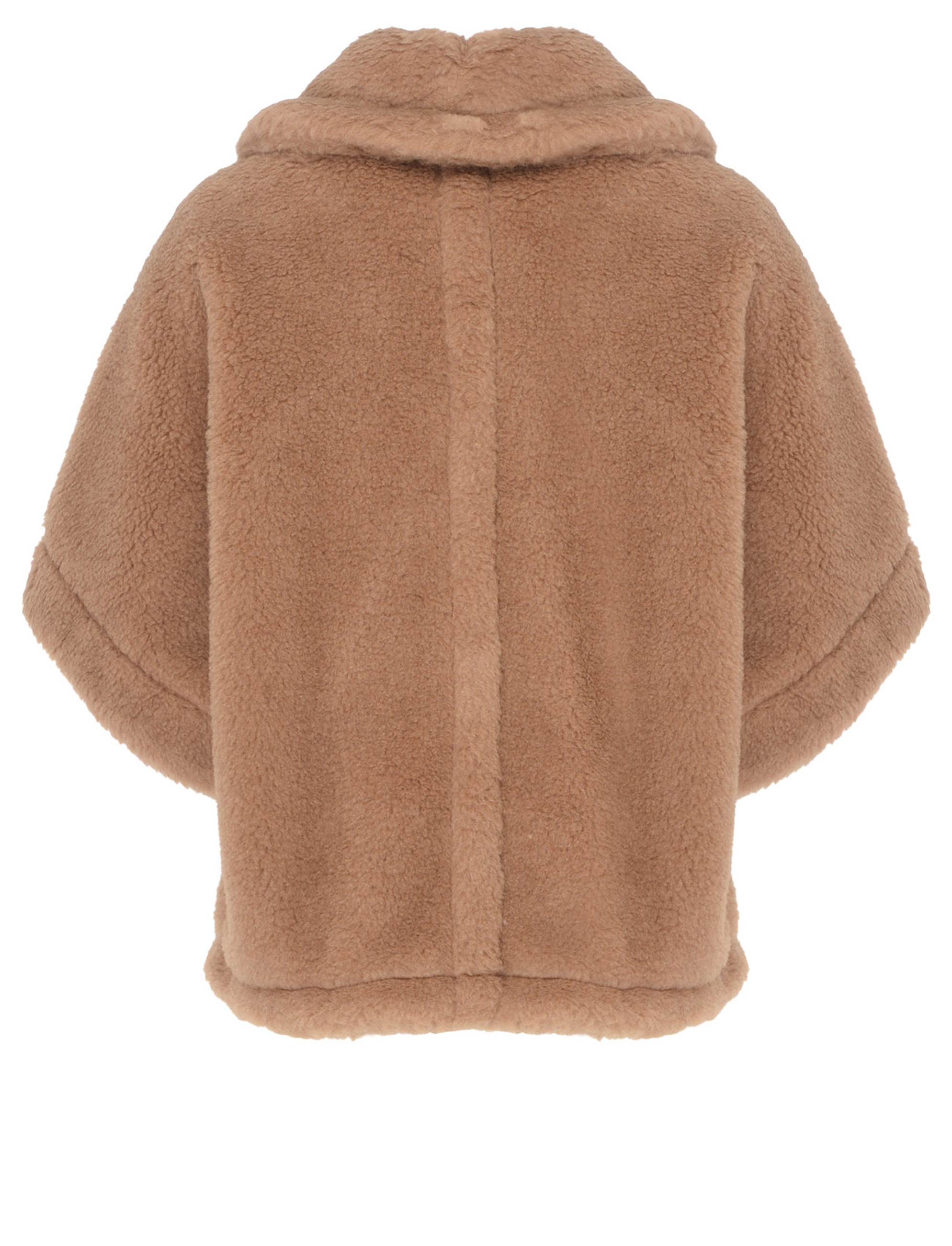 人気【MAXMARA】Cappelloreversibilein tessutoTeddy e cammello Cappa boxy Max Mara in tessuto Teddy color cammello
