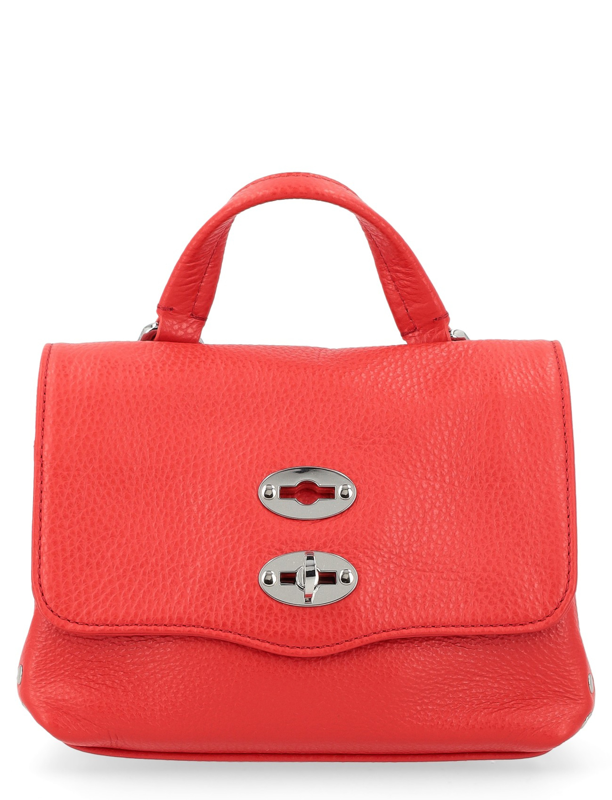 ハンドバッグ ZANELLATO Woman Handbag Red 0689800040000SMALL Z0985 Bag Zanellato Postina Daily Baby in red hammered leather