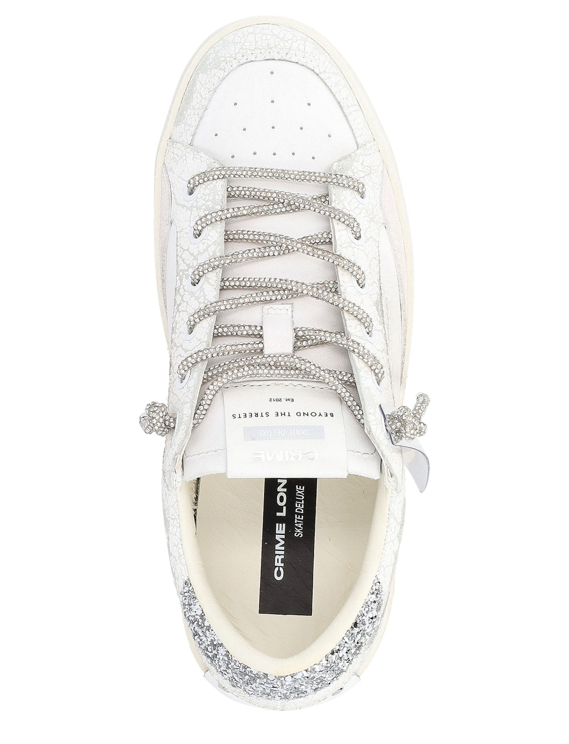 ラッキー Crime London sneaker Sk8 Deluxe Wedge Always Shining in