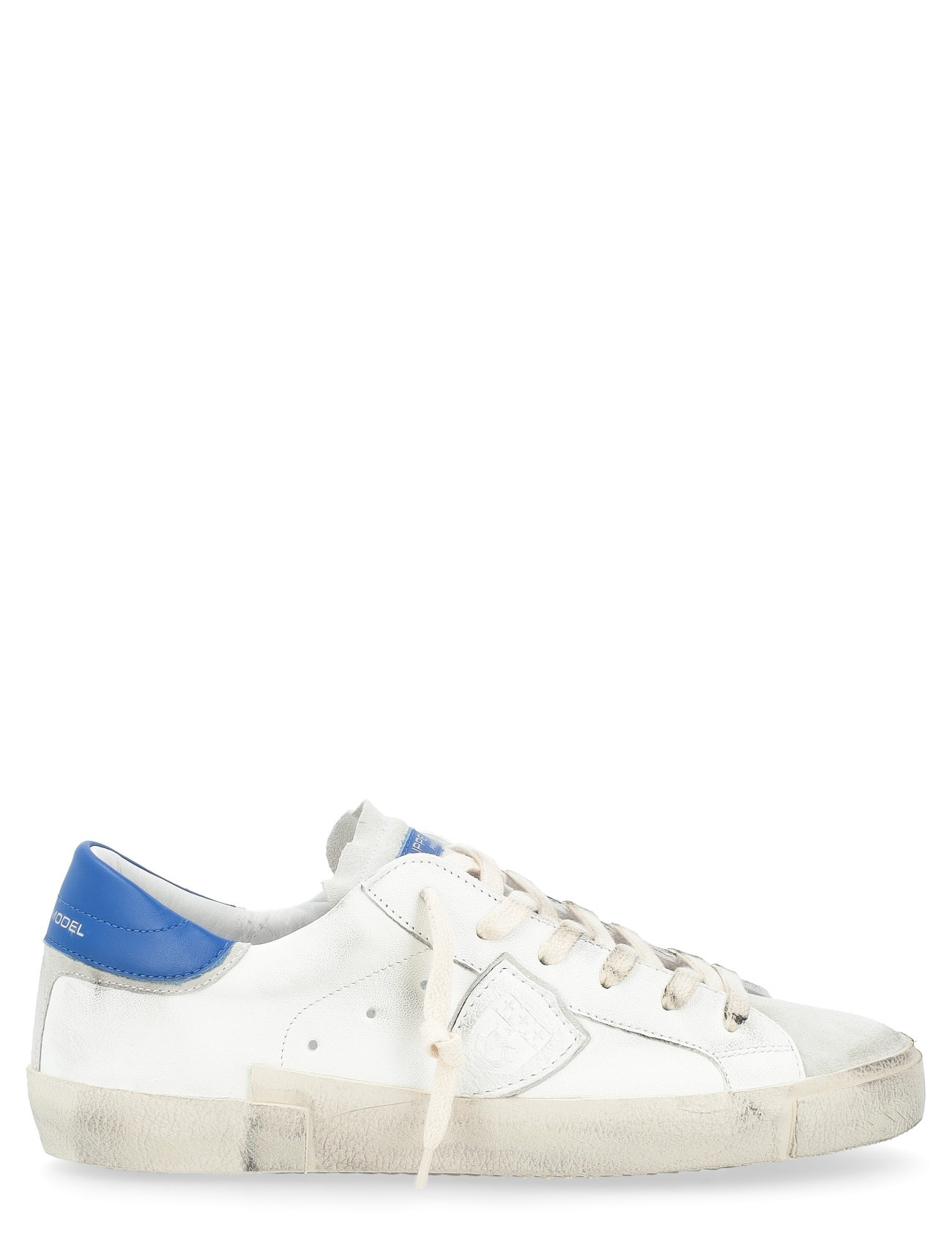 Philippe Model X sneakers in white and light blue leather | H-Brands