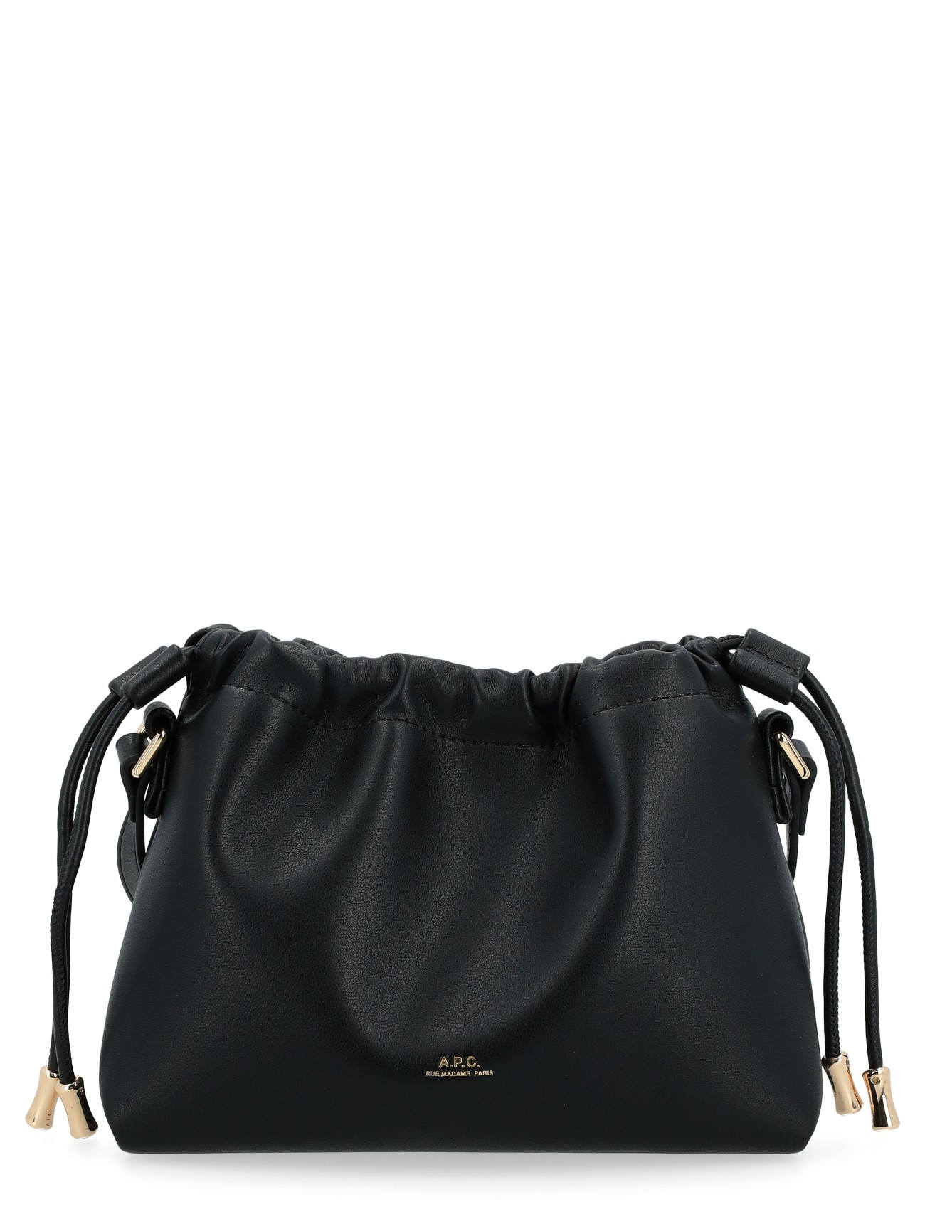 A.P.C. Mini Tasche aus schwarzem veganem Leder