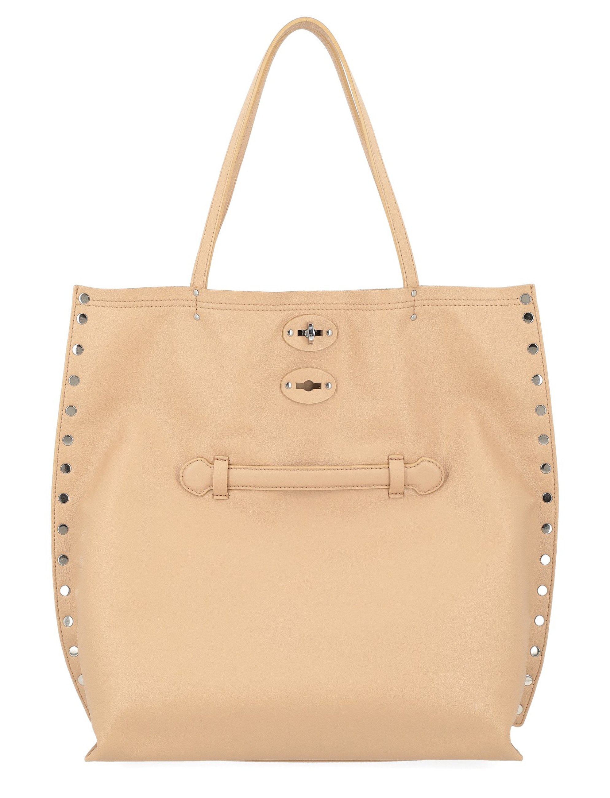 トートバッグ ZANELLATO Handbags (A SPASSO SAETA M 0687901910000Z0291) Shopper bag Zanellato A' Spasso Saeta M in beige leather | H